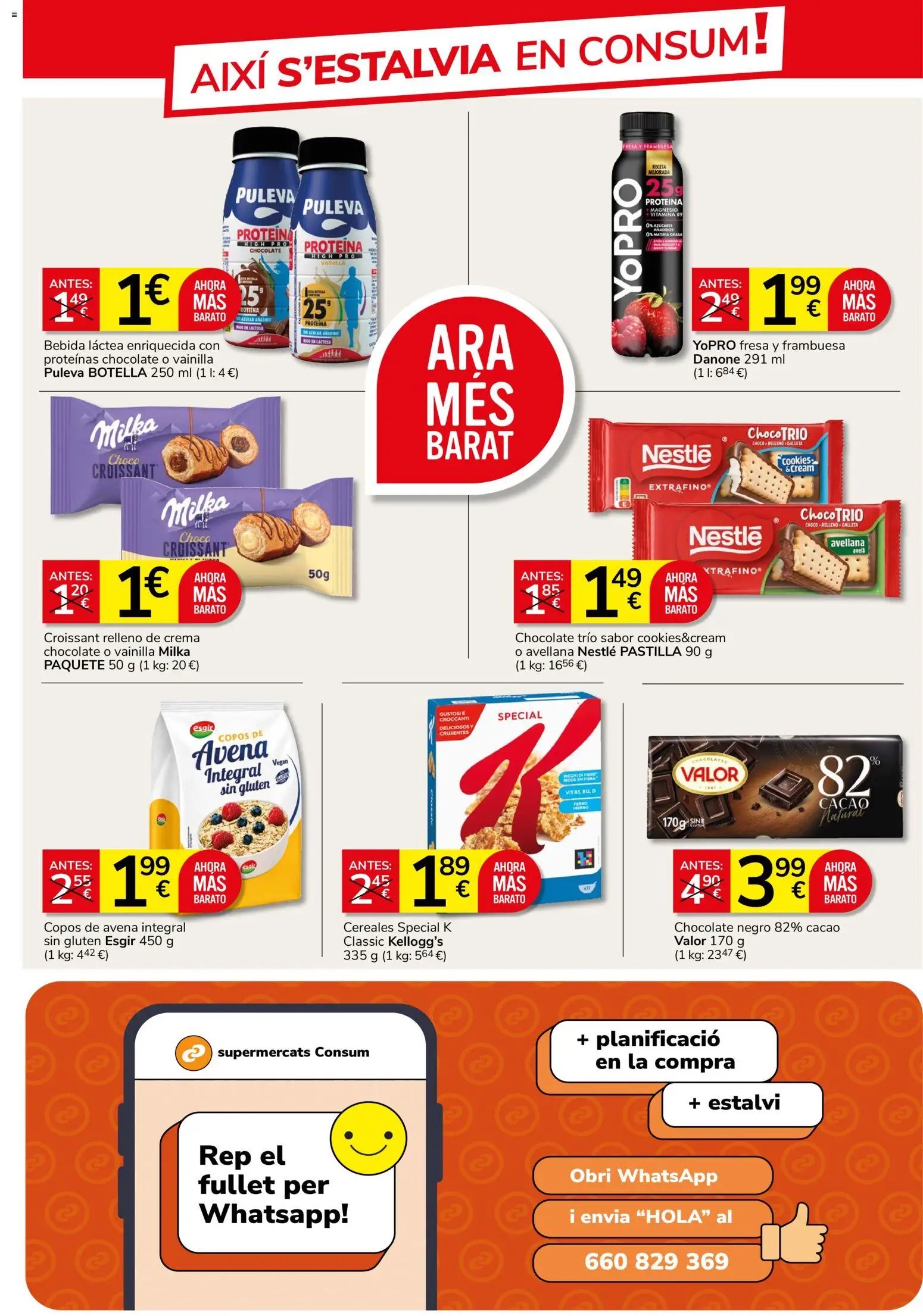 Consum folleto