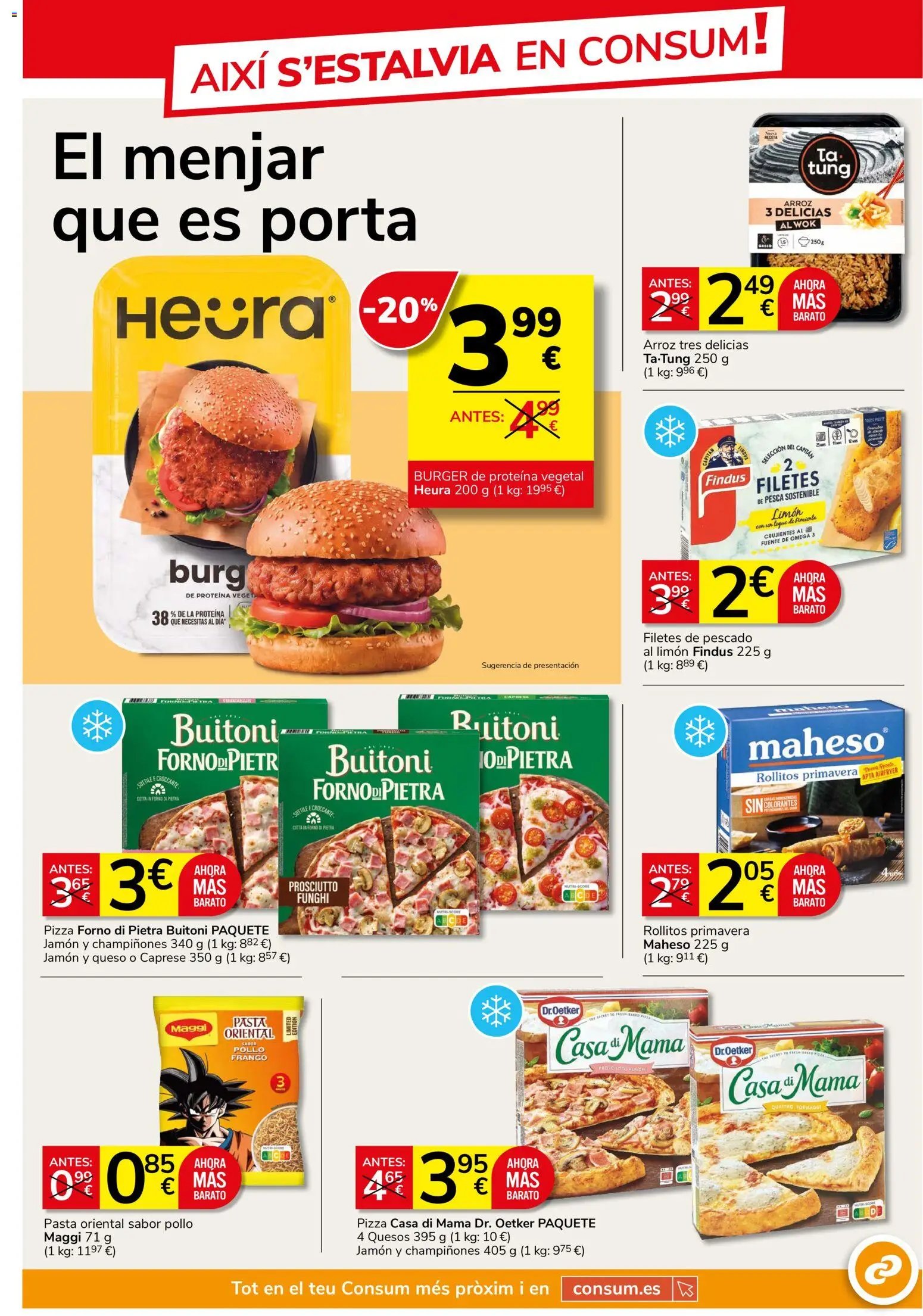 Consum folleto
