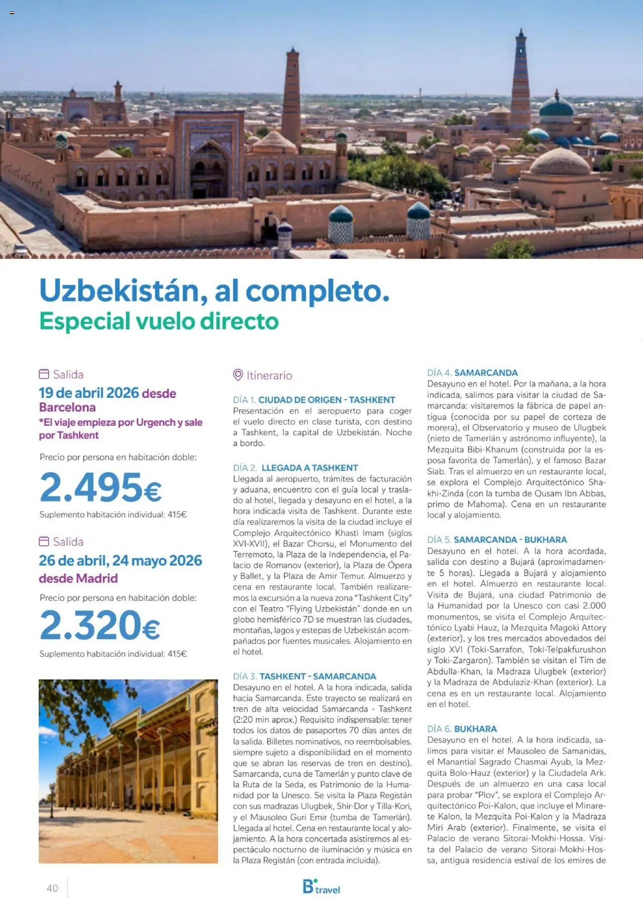 B the travel brand Viajeros Expertos Internacional 2026