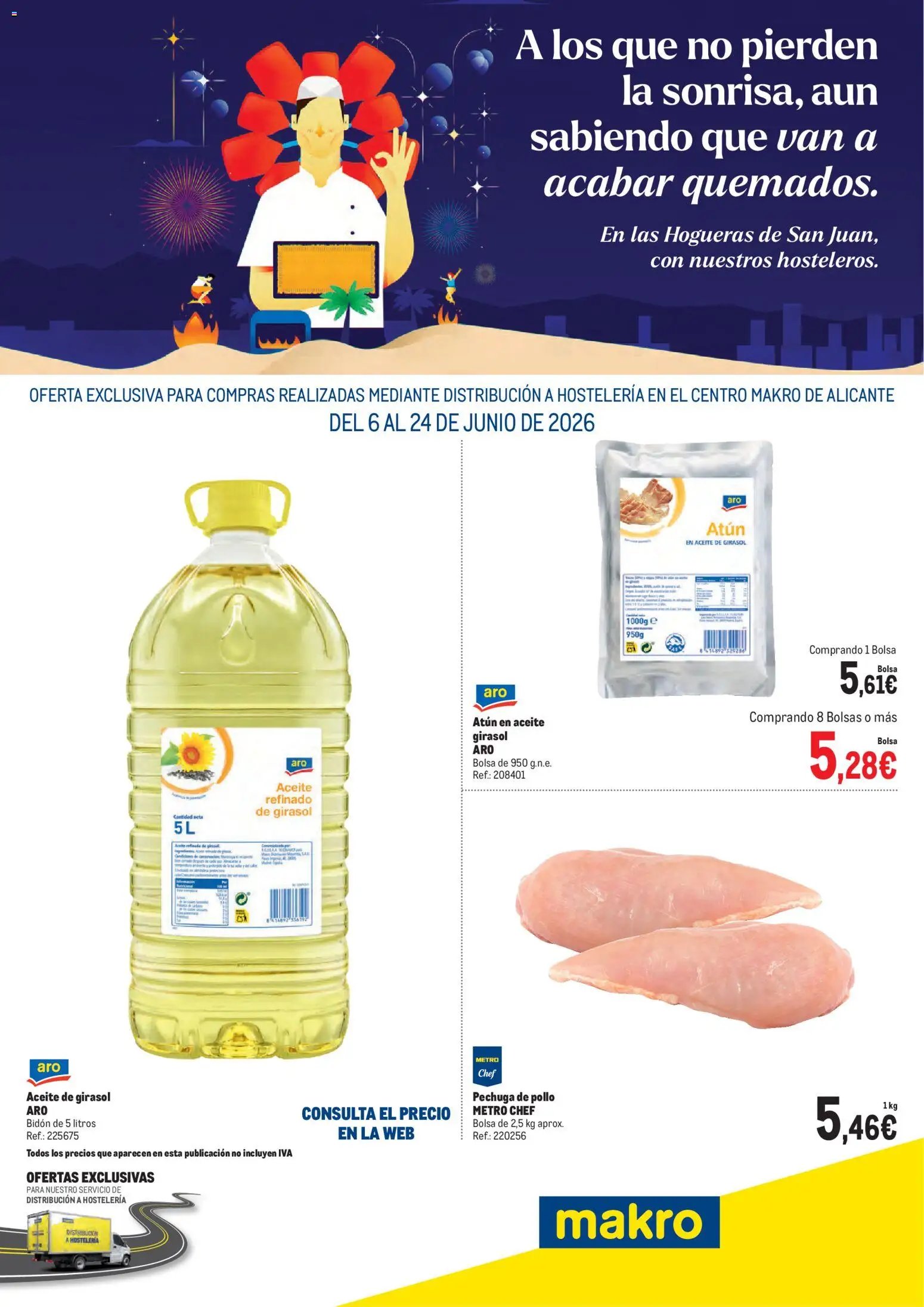 Makro Hogueras de San Juan Alicante