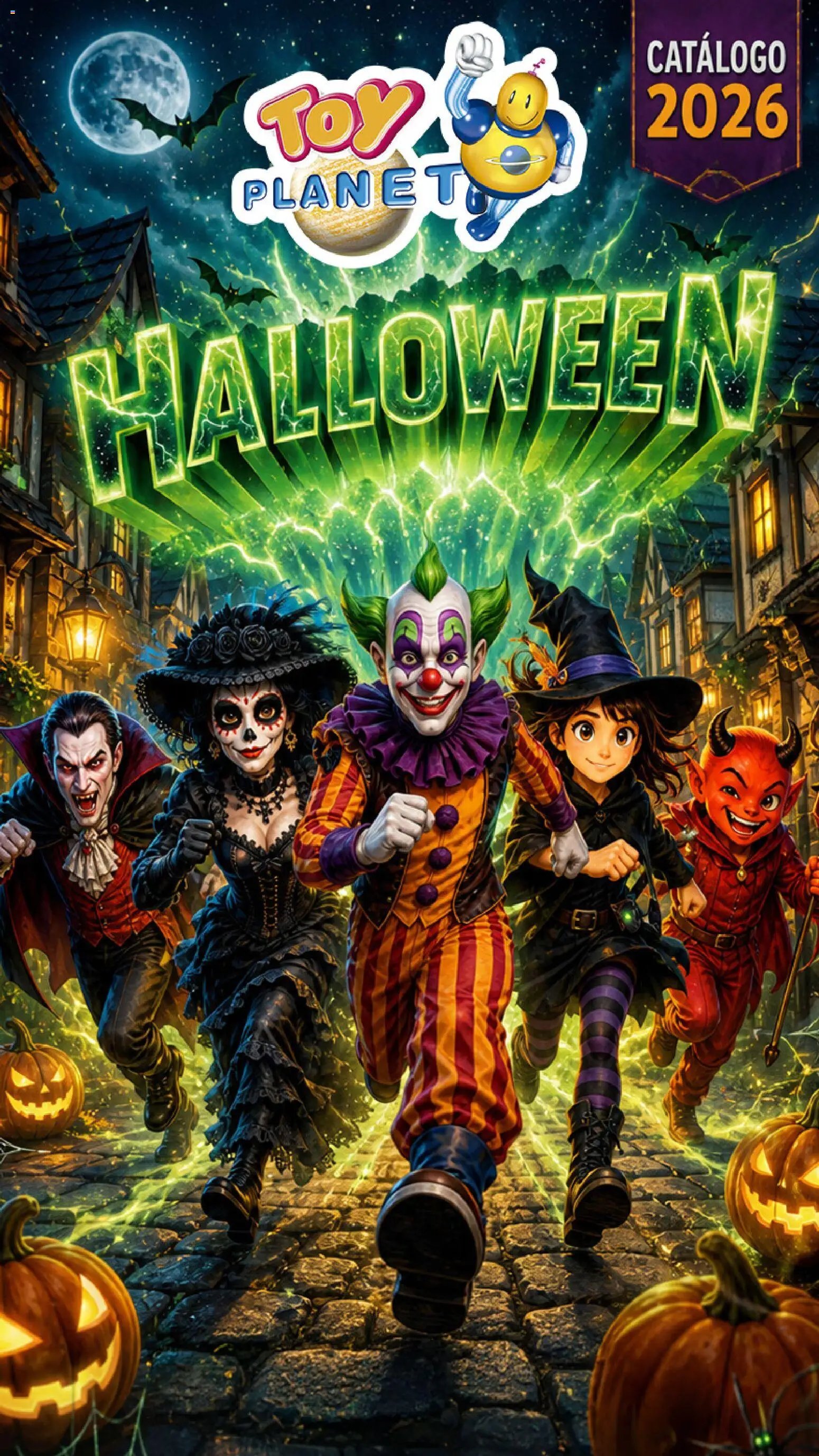 Toy Planet catálogo Disfraces Halloween