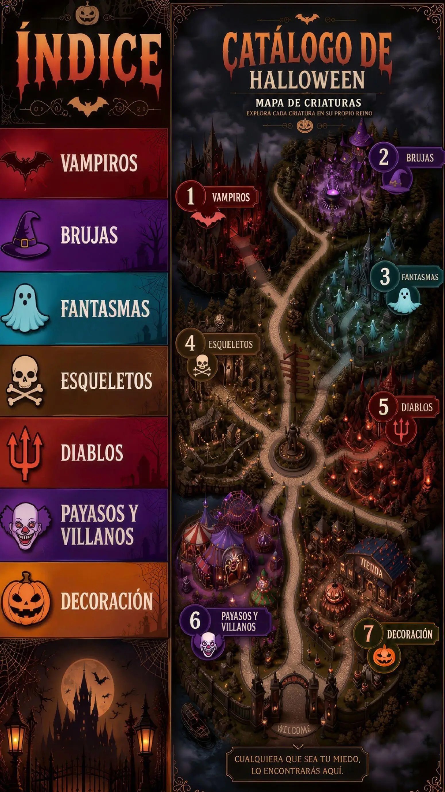 Toy Planet catálogo Disfraces Halloween