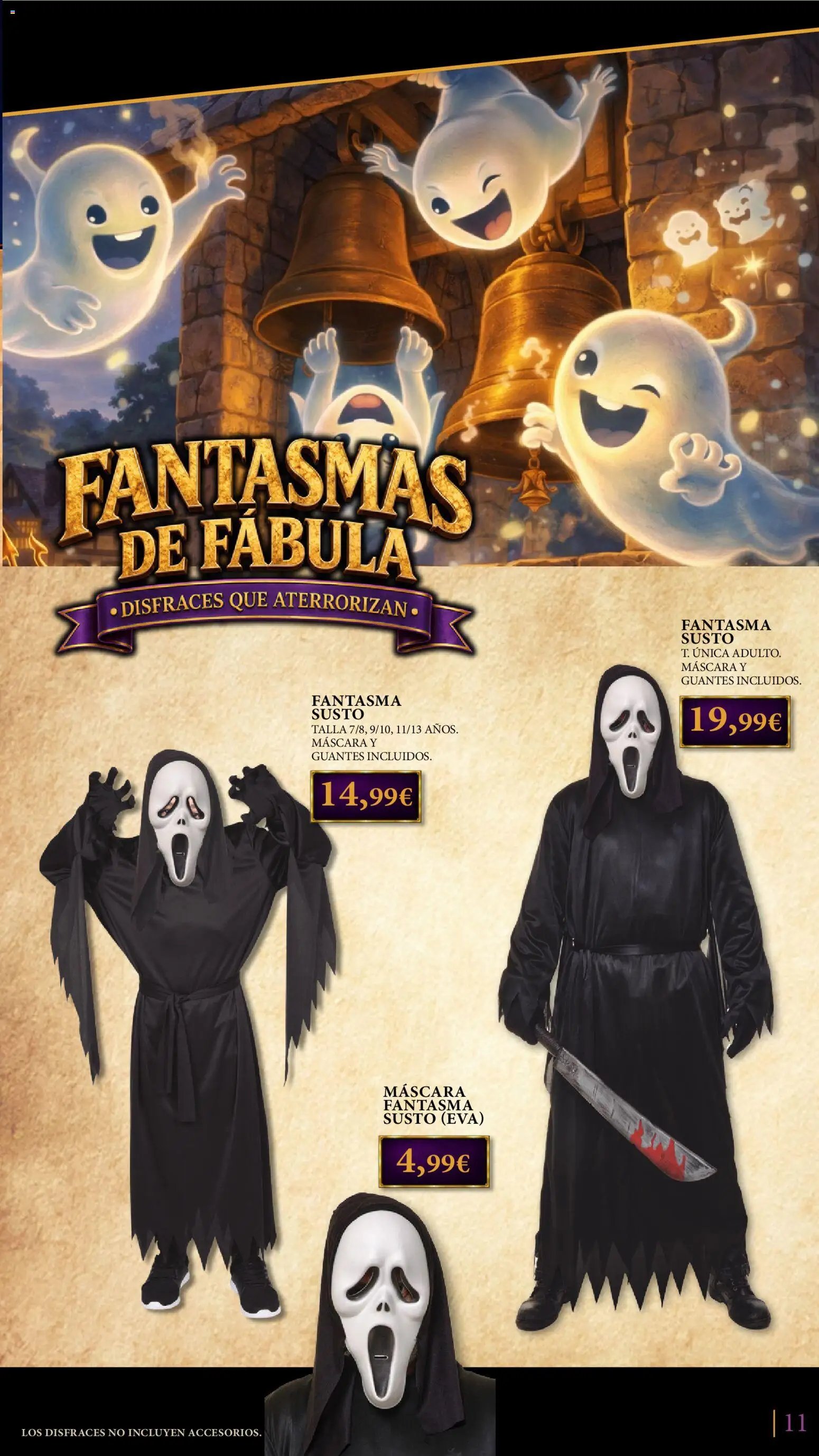 Toy Planet catálogo Disfraces Halloween