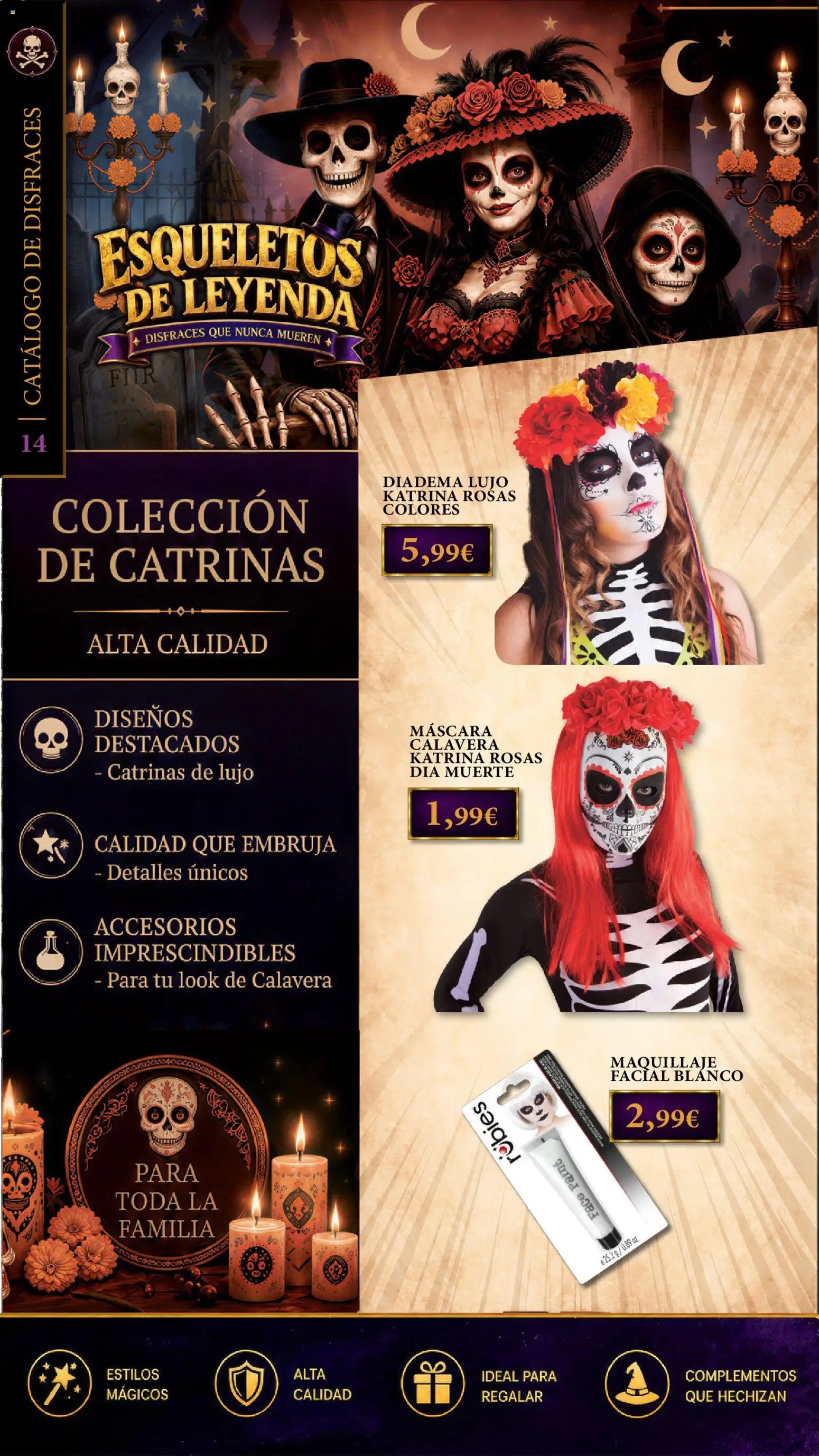 Toy Planet catálogo Disfraces Halloween