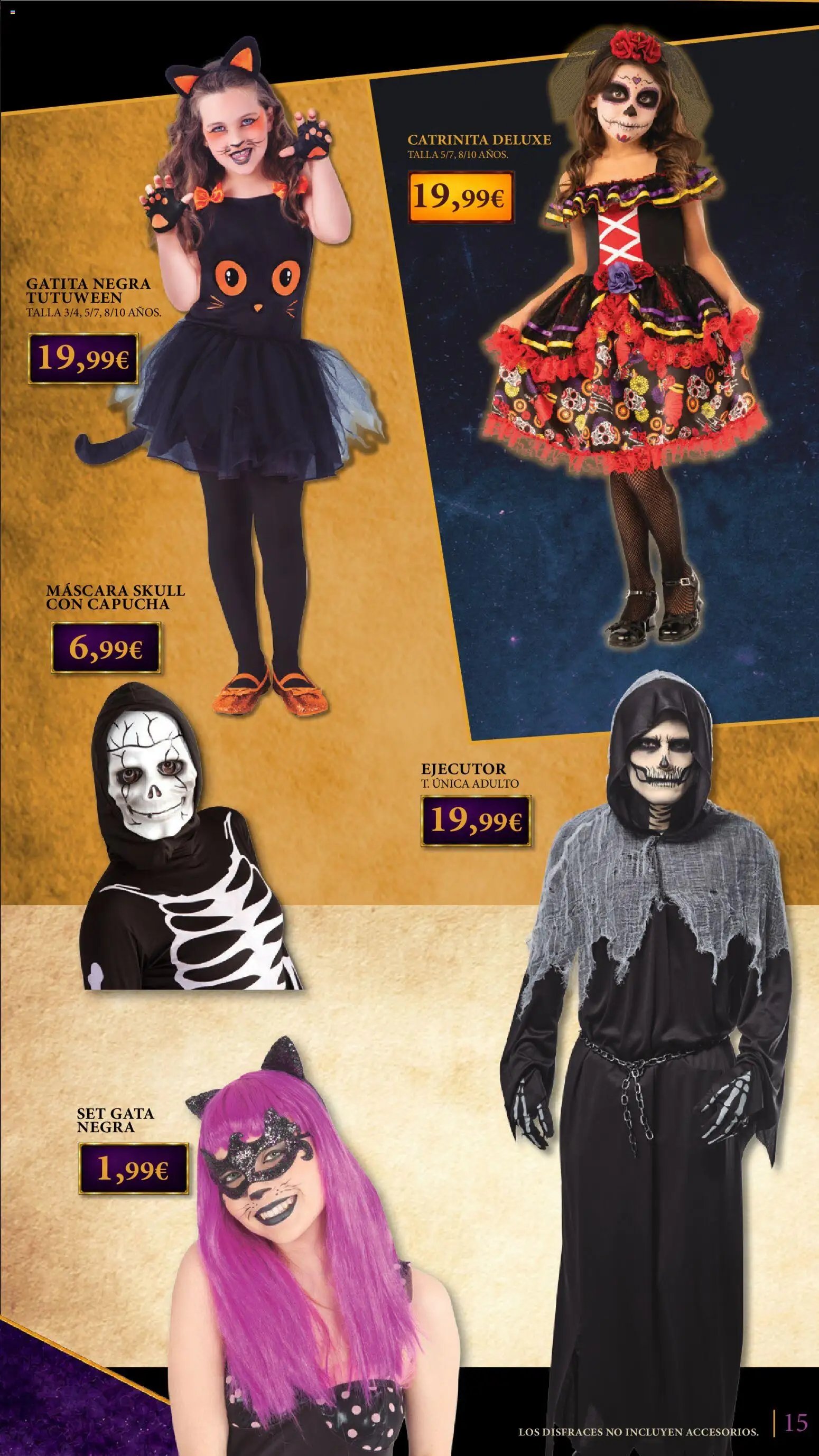 Toy Planet catálogo Disfraces Halloween