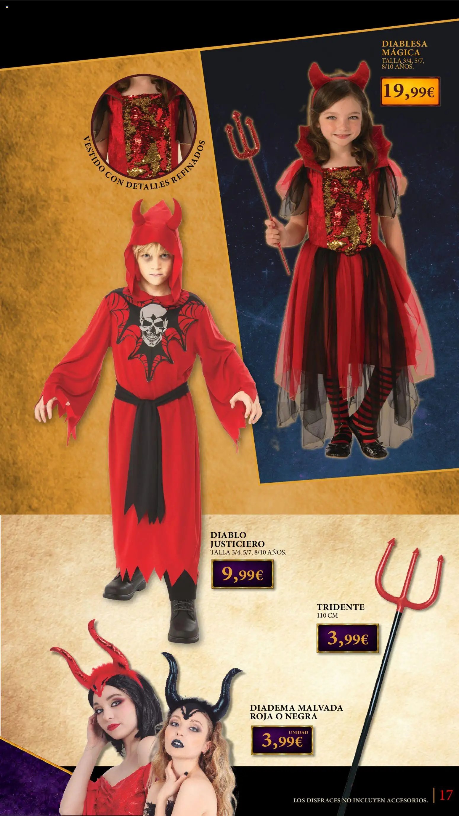 Toy Planet catálogo Disfraces Halloween