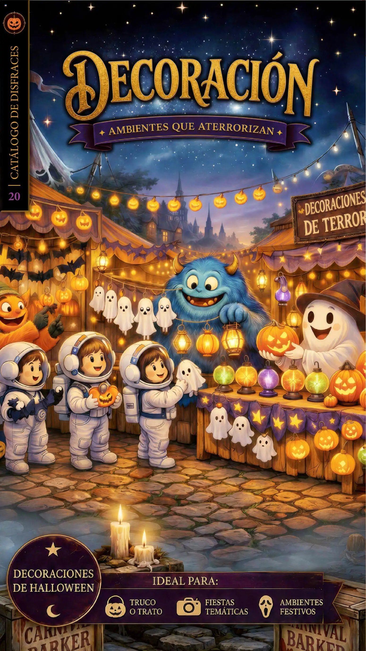 Toy Planet catálogo Disfraces Halloween