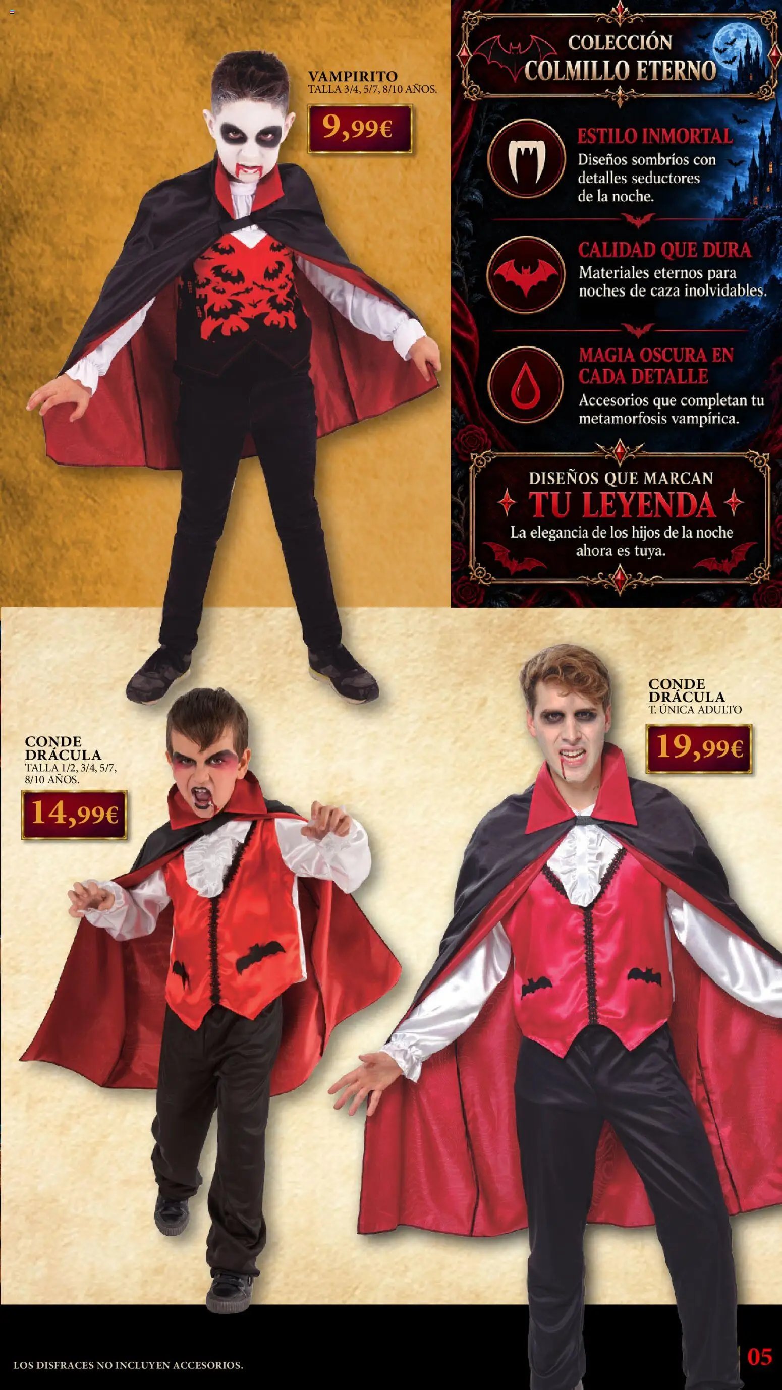Toy Planet catálogo Disfraces Halloween