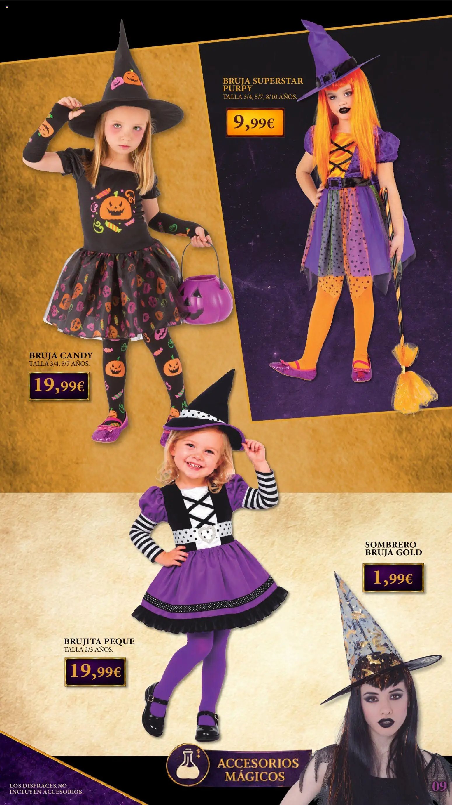 Toy Planet catálogo Disfraces Halloween
