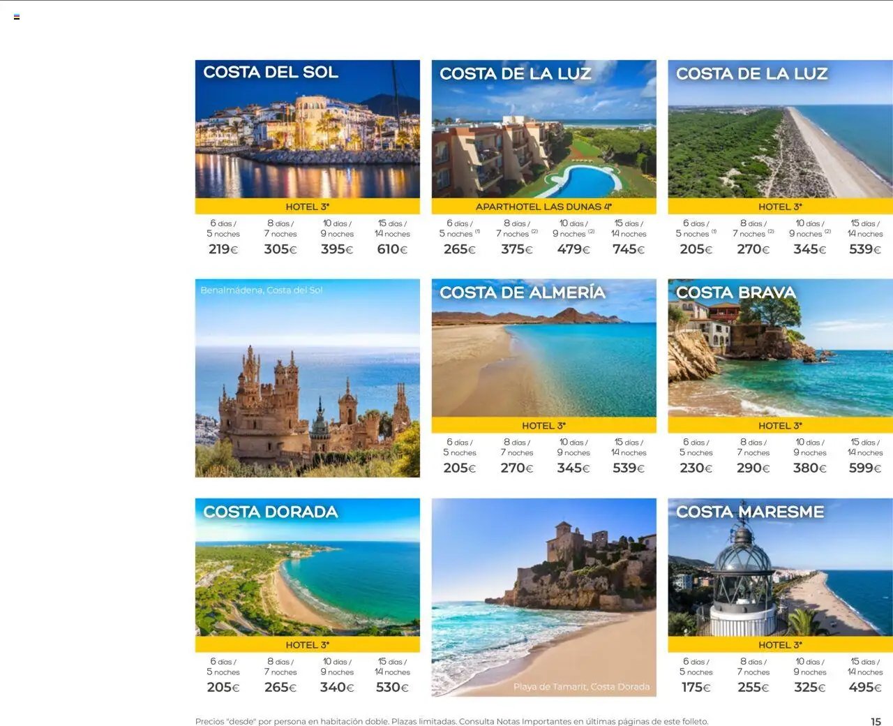 Viajes El Corte Inglés - Club de Vacaciones - Vacaciones Económicas Personalizado
