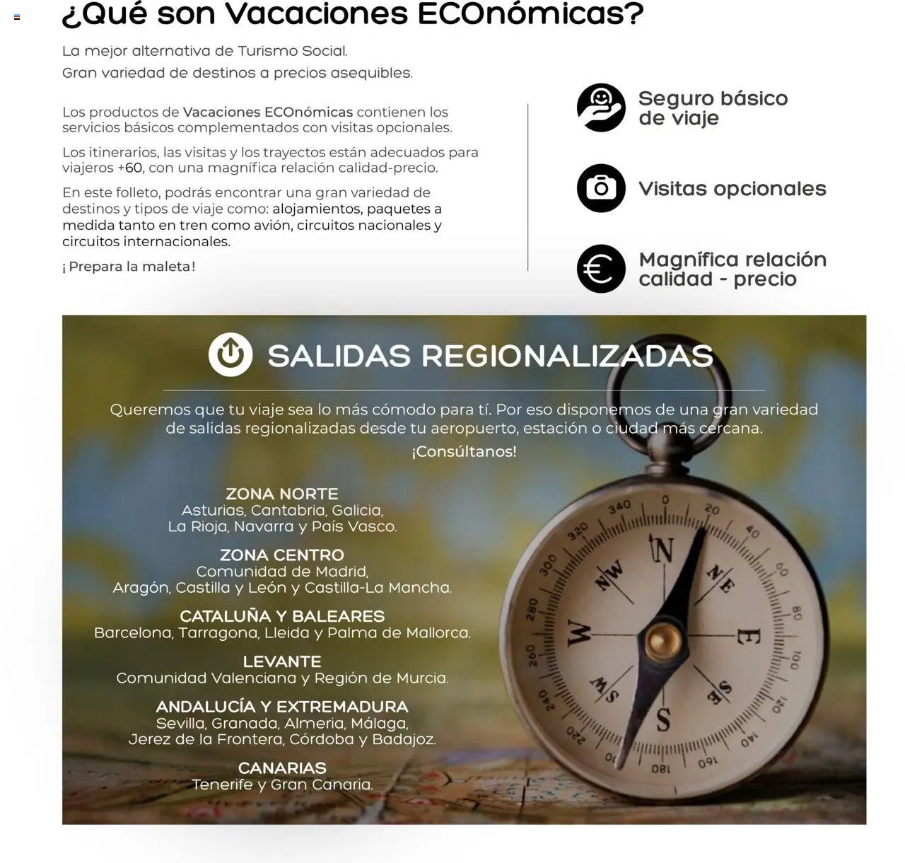 Viajes El Corte Inglés - Club de Vacaciones - Vacaciones Económicas Personalizado
