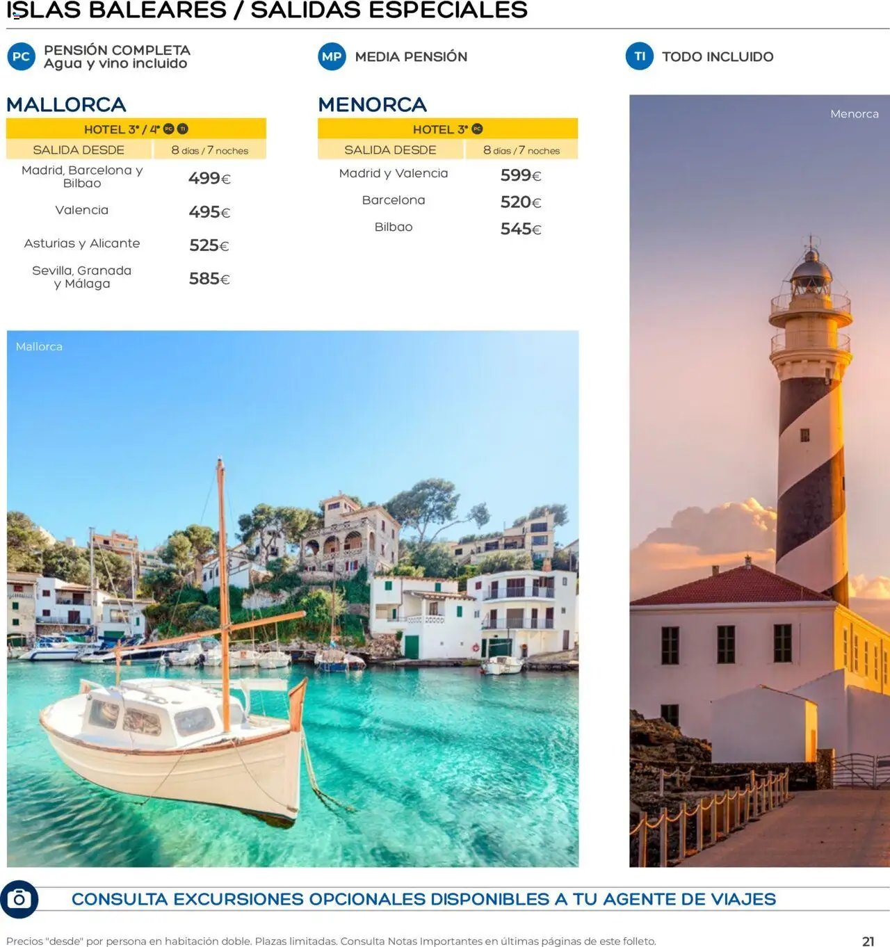 Viajes El Corte Inglés - Club de Vacaciones - Vacaciones Económicas Personalizado