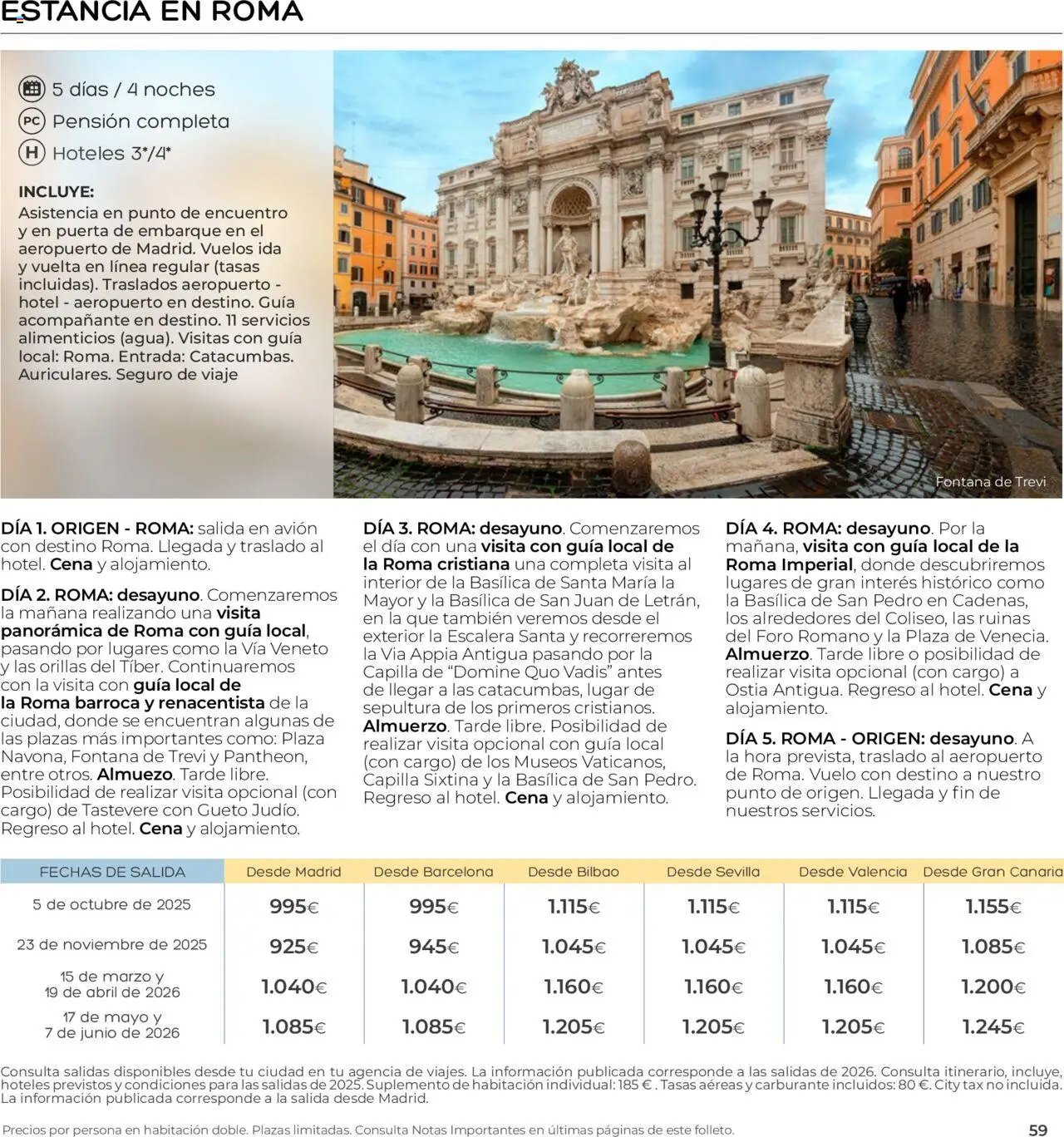 Viajes El Corte Inglés - Club de Vacaciones - Vacaciones Económicas Personalizado