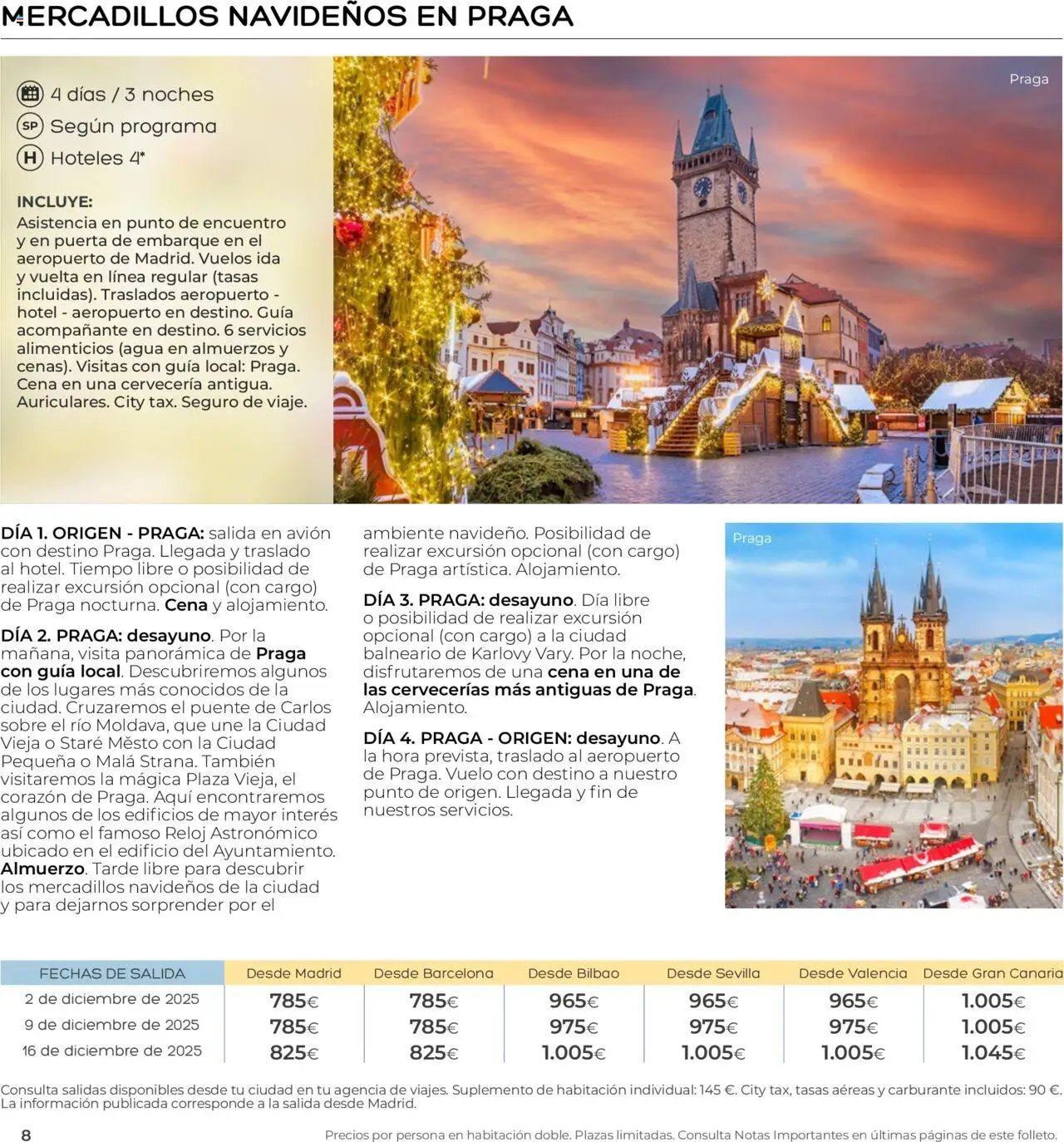 Viajes El Corte Inglés - Club de Vacaciones - Vacaciones Económicas Personalizado