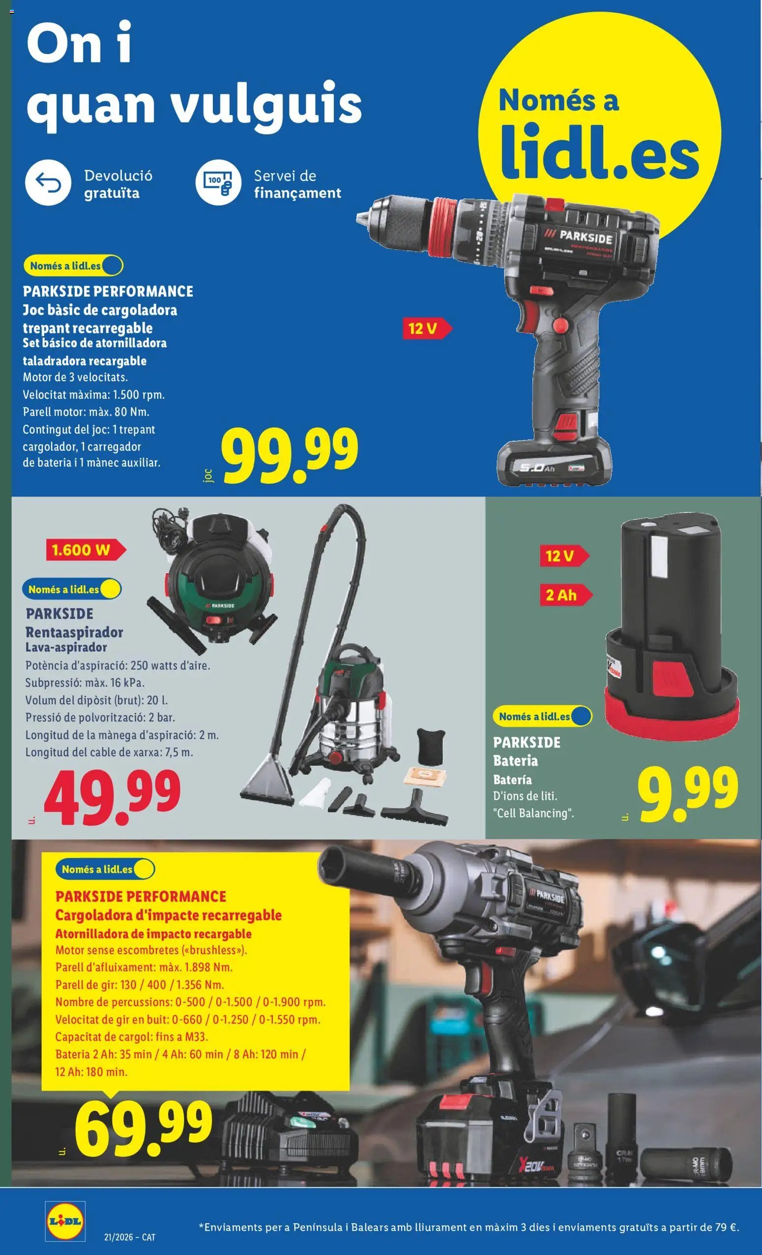 Lidl folleto de bazar