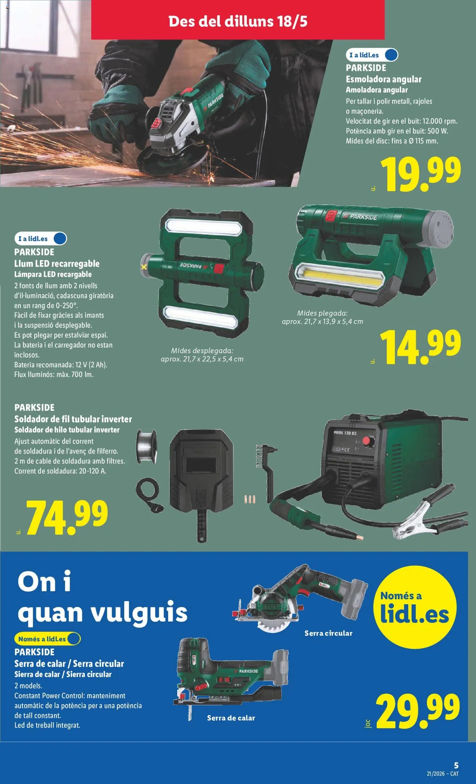 Lidl folleto de bazar