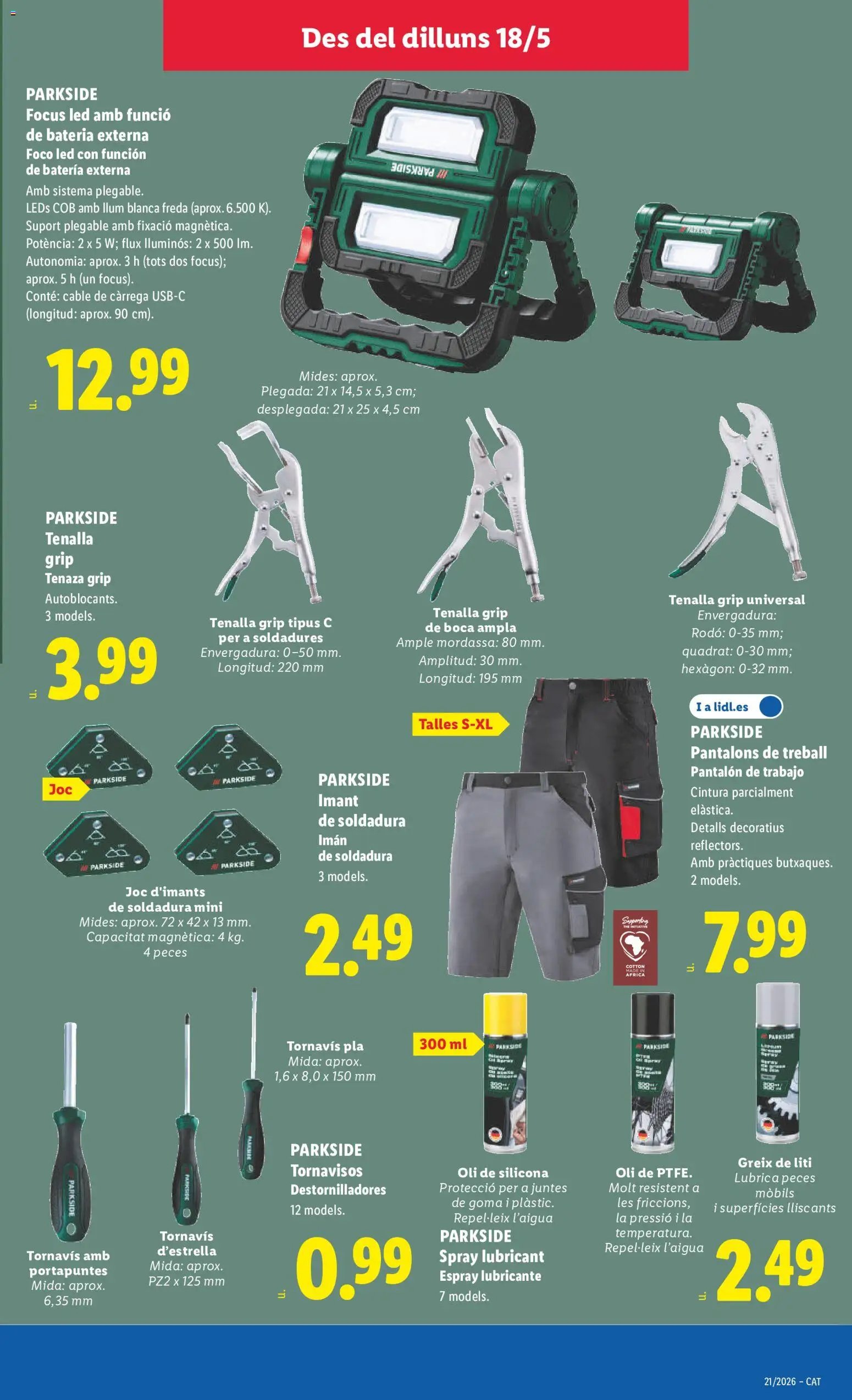 Lidl folleto de bazar