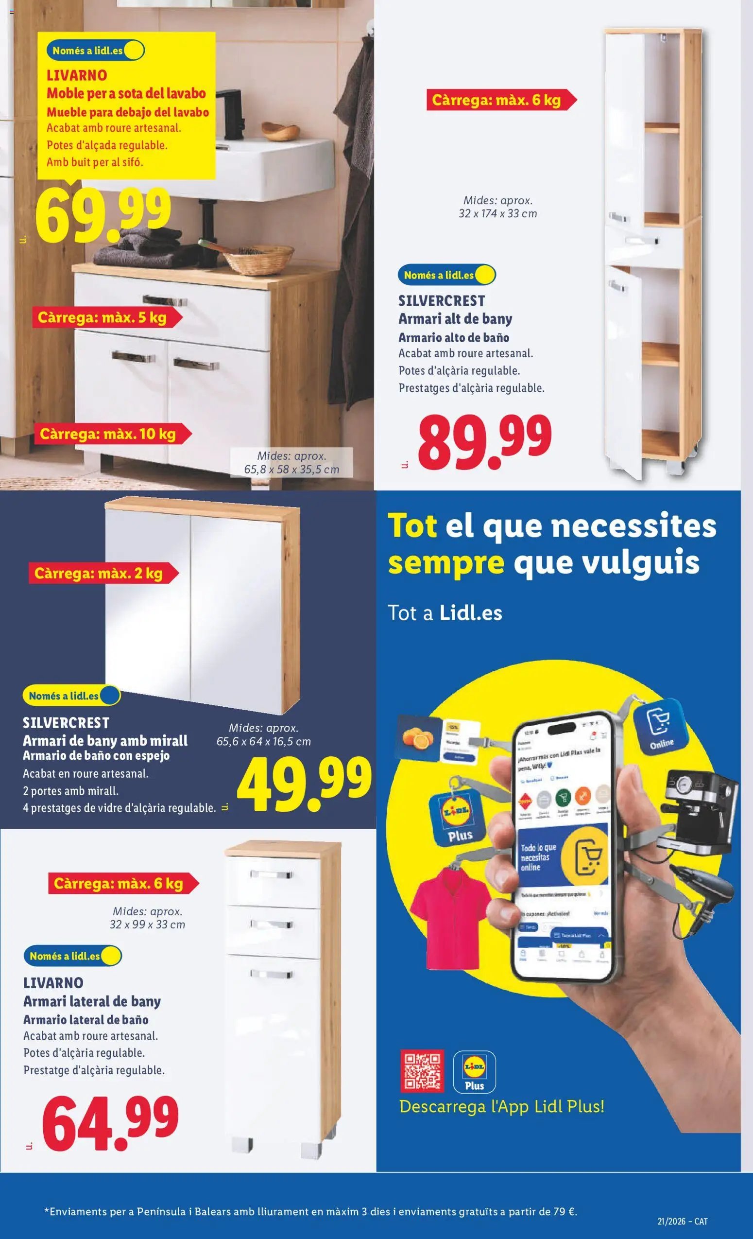Lidl folleto de bazar