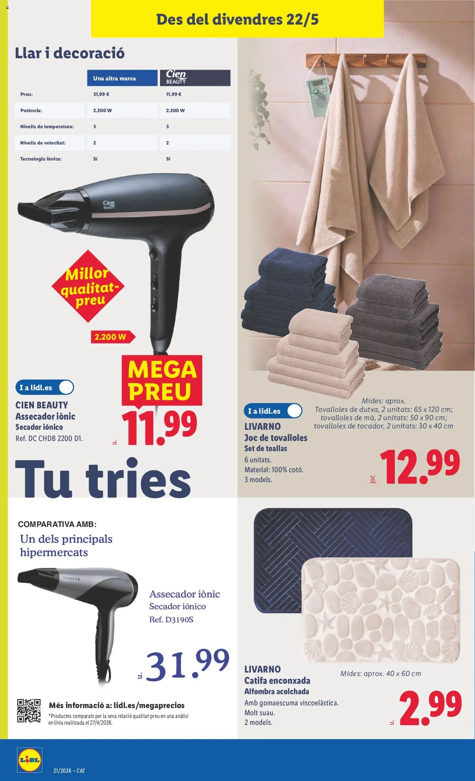 Lidl folleto de bazar