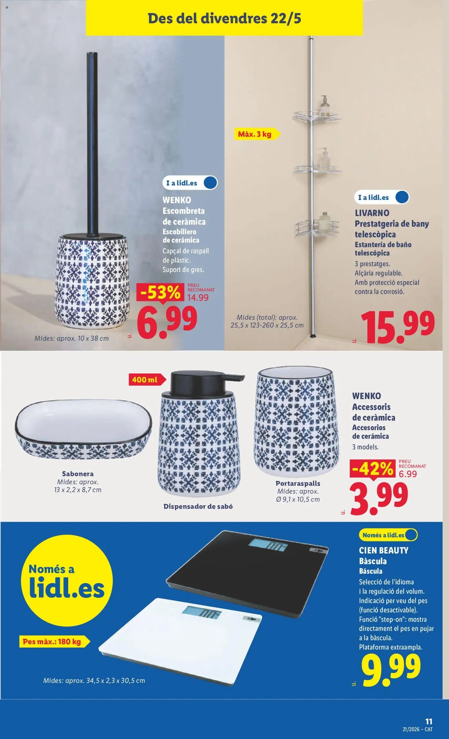 Lidl folleto de bazar