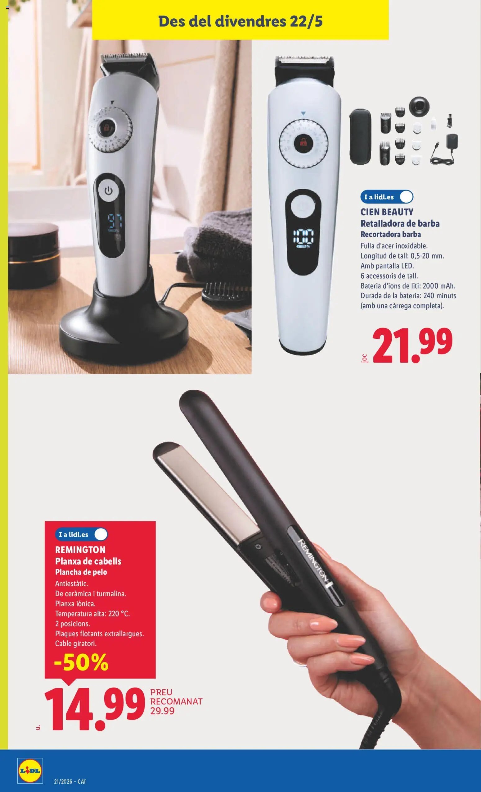 Lidl folleto de bazar