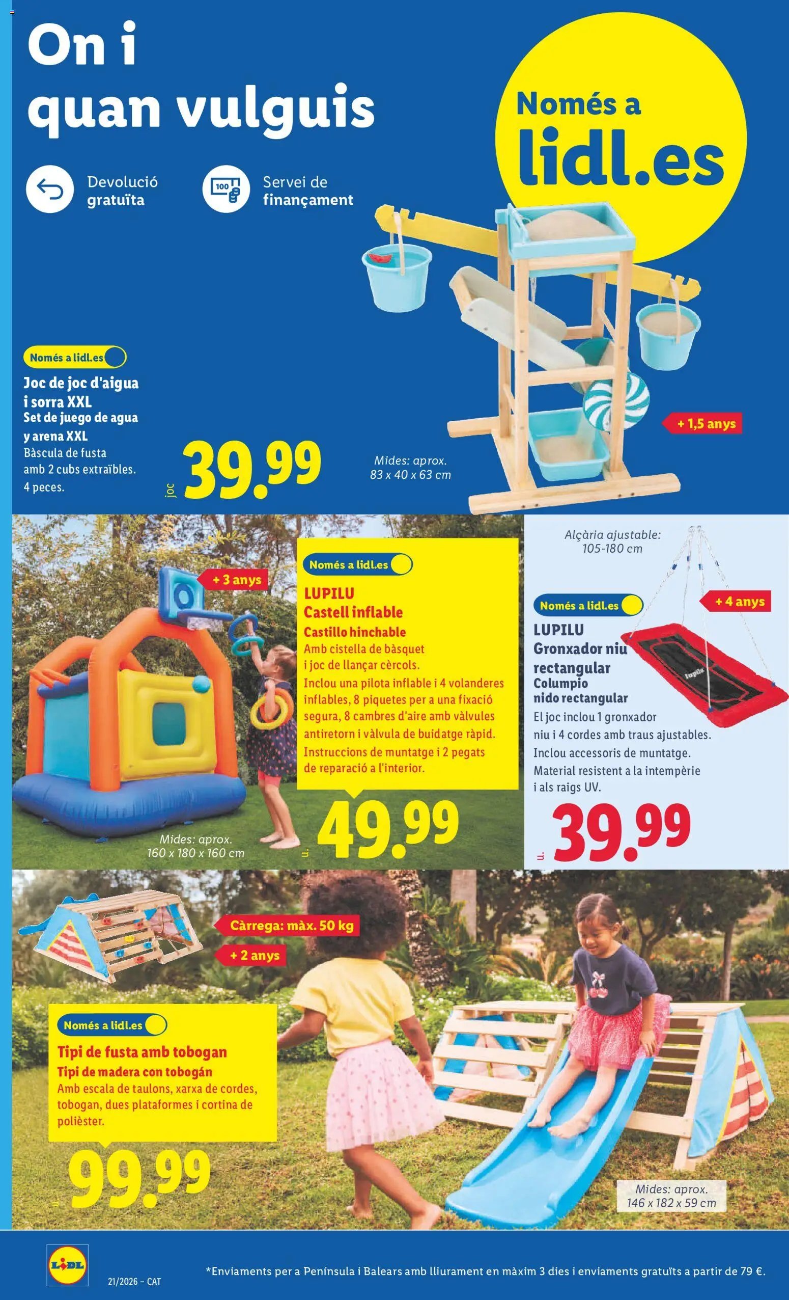 Lidl folleto de bazar