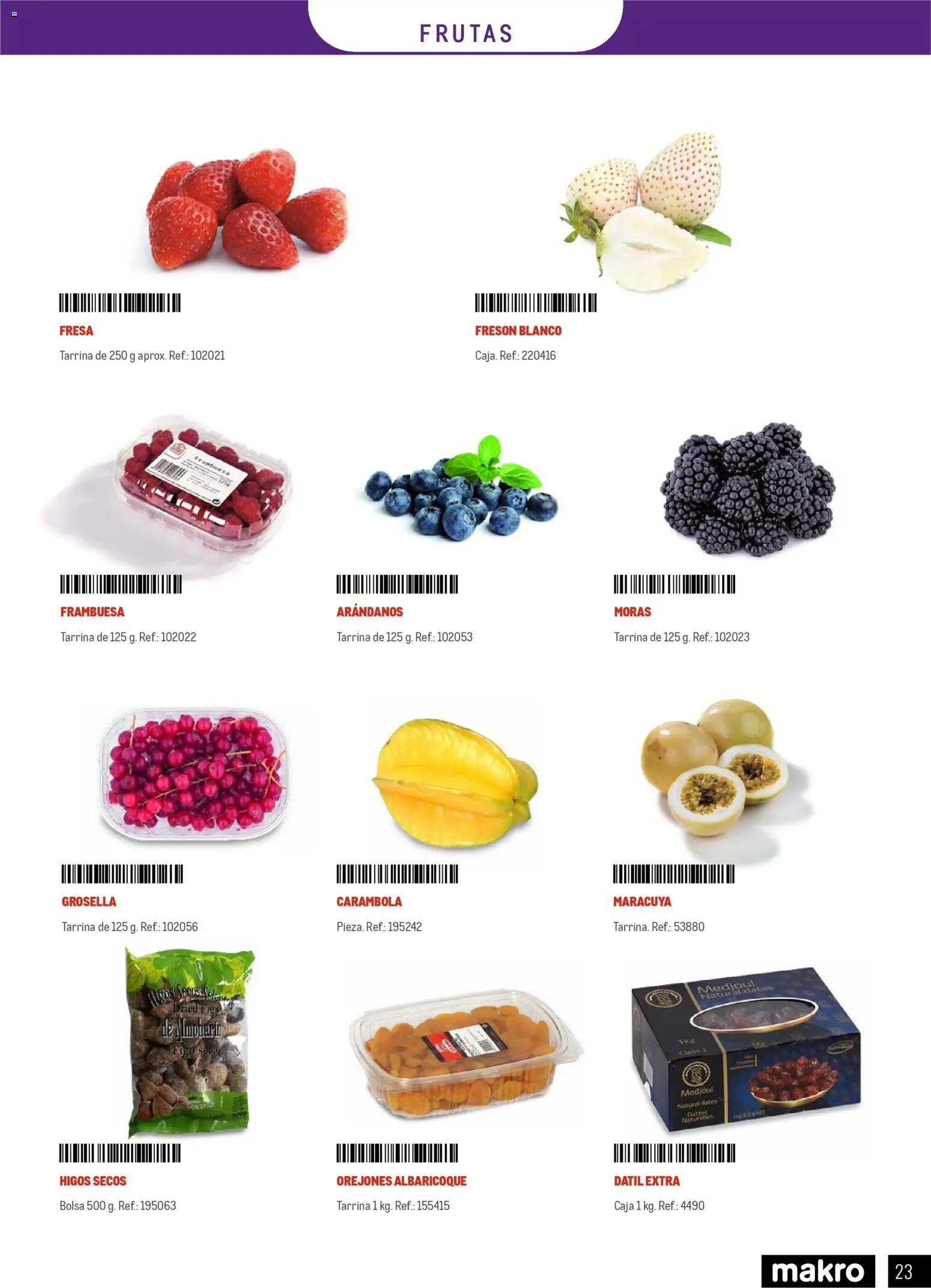 Makro - Especial Frutas y Verduras Canarias