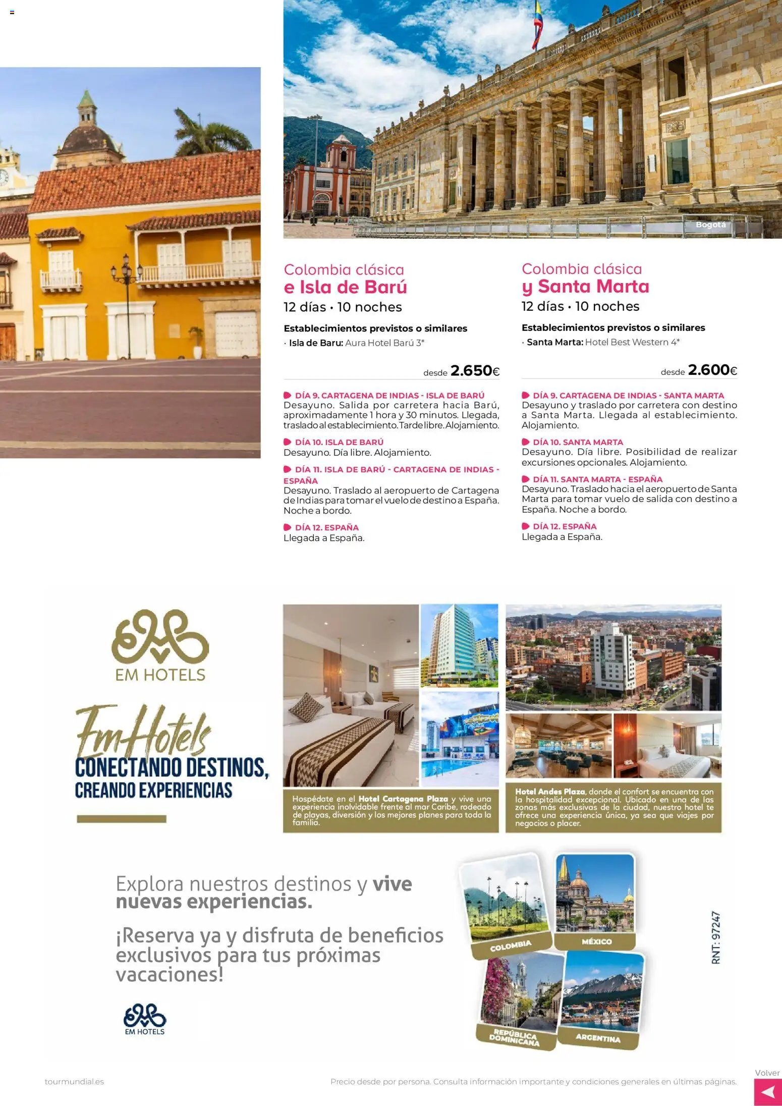 Viajes El Corte Inglés Centroamérica y Sudamérica