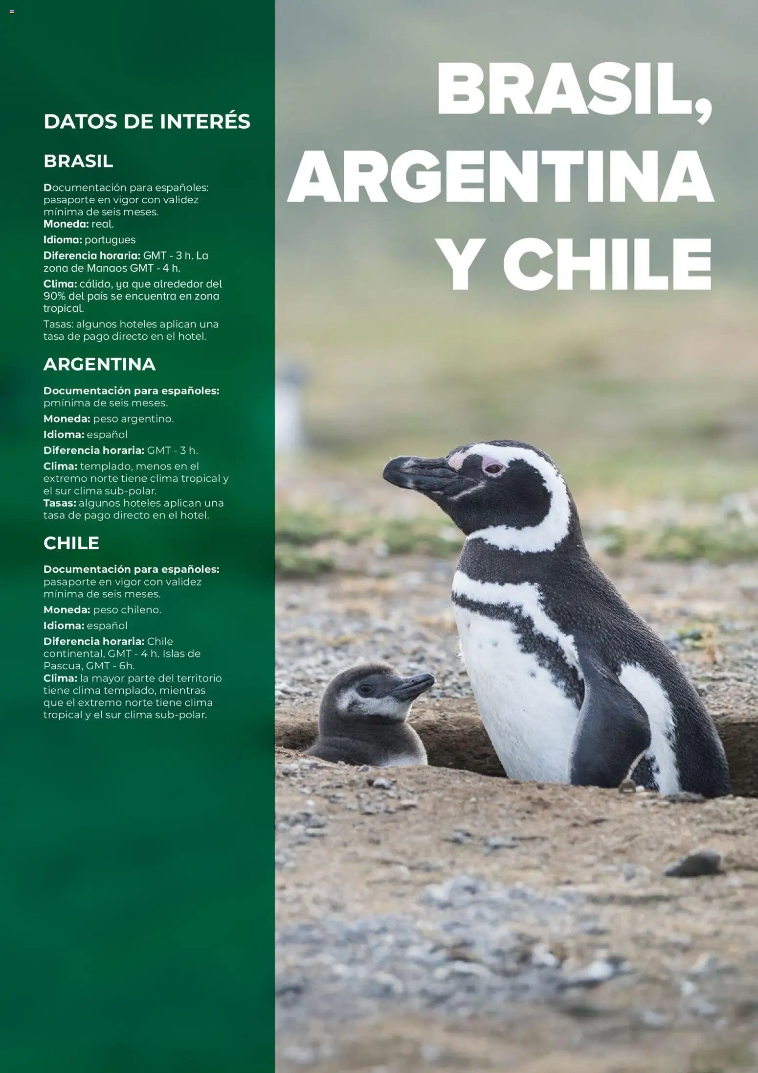 Viajes El Corte Inglés Centroamérica y Sudamérica