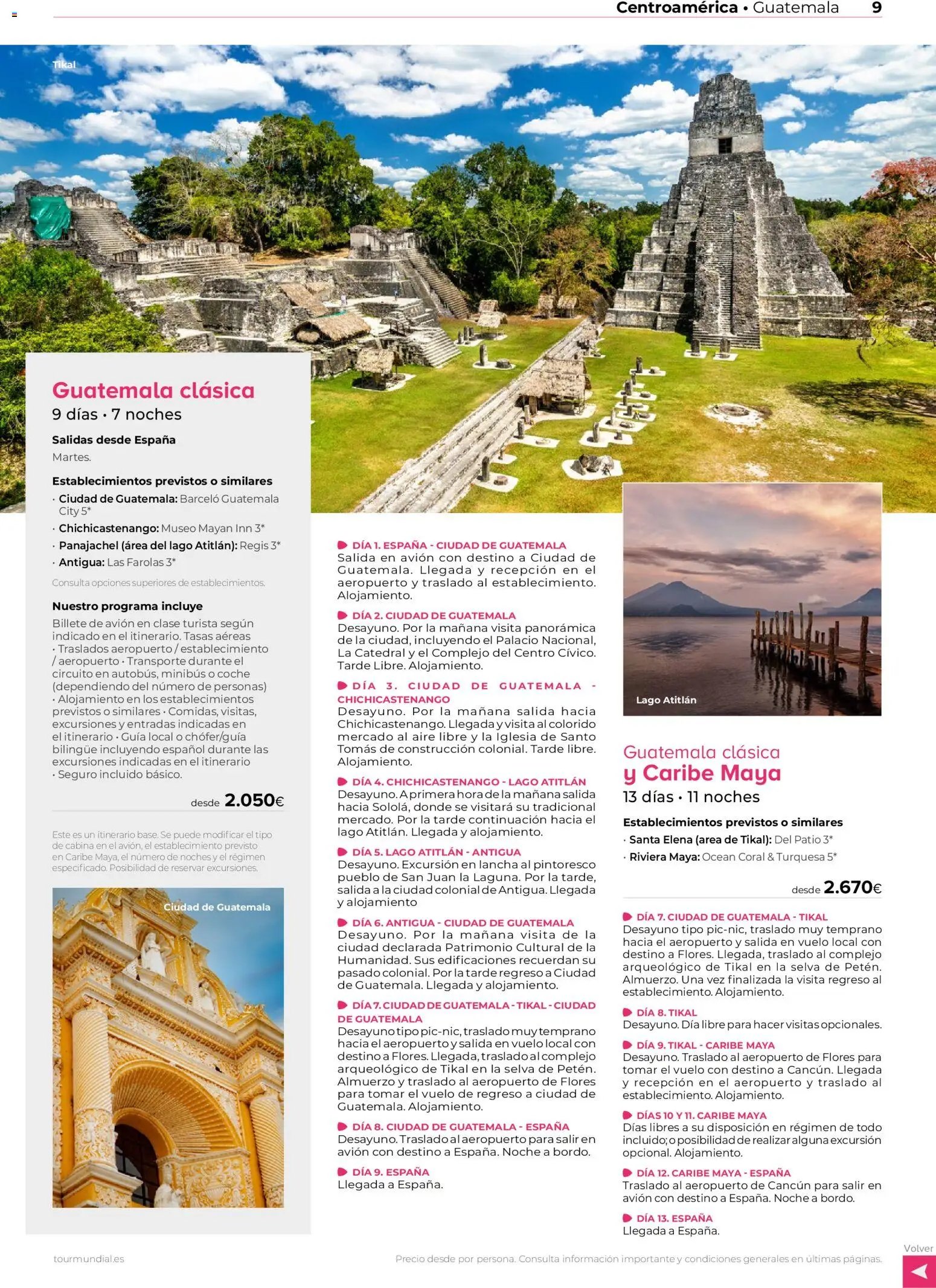 Viajes El Corte Inglés Centroamérica y Sudamérica