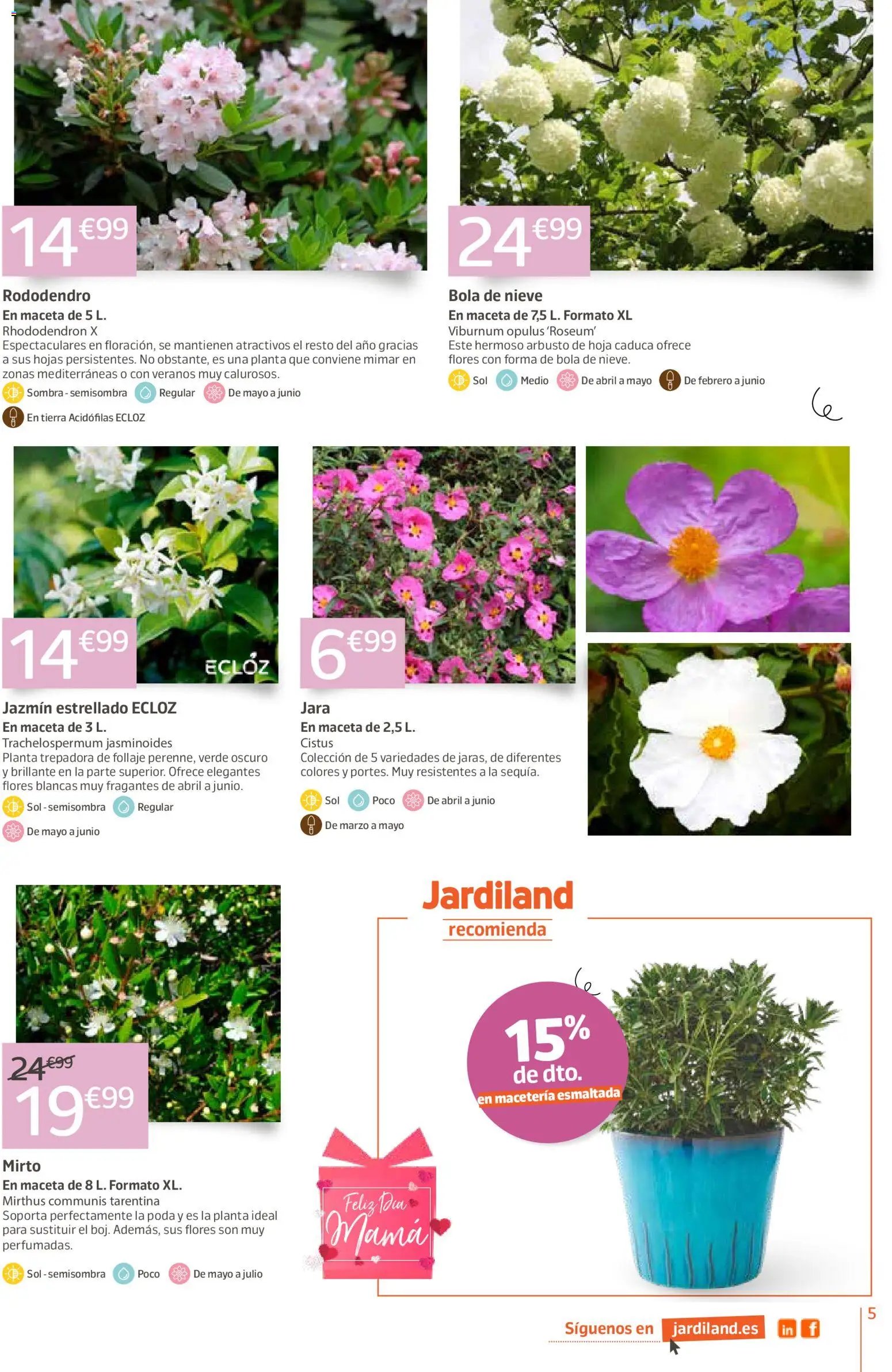 Jardiland folleto