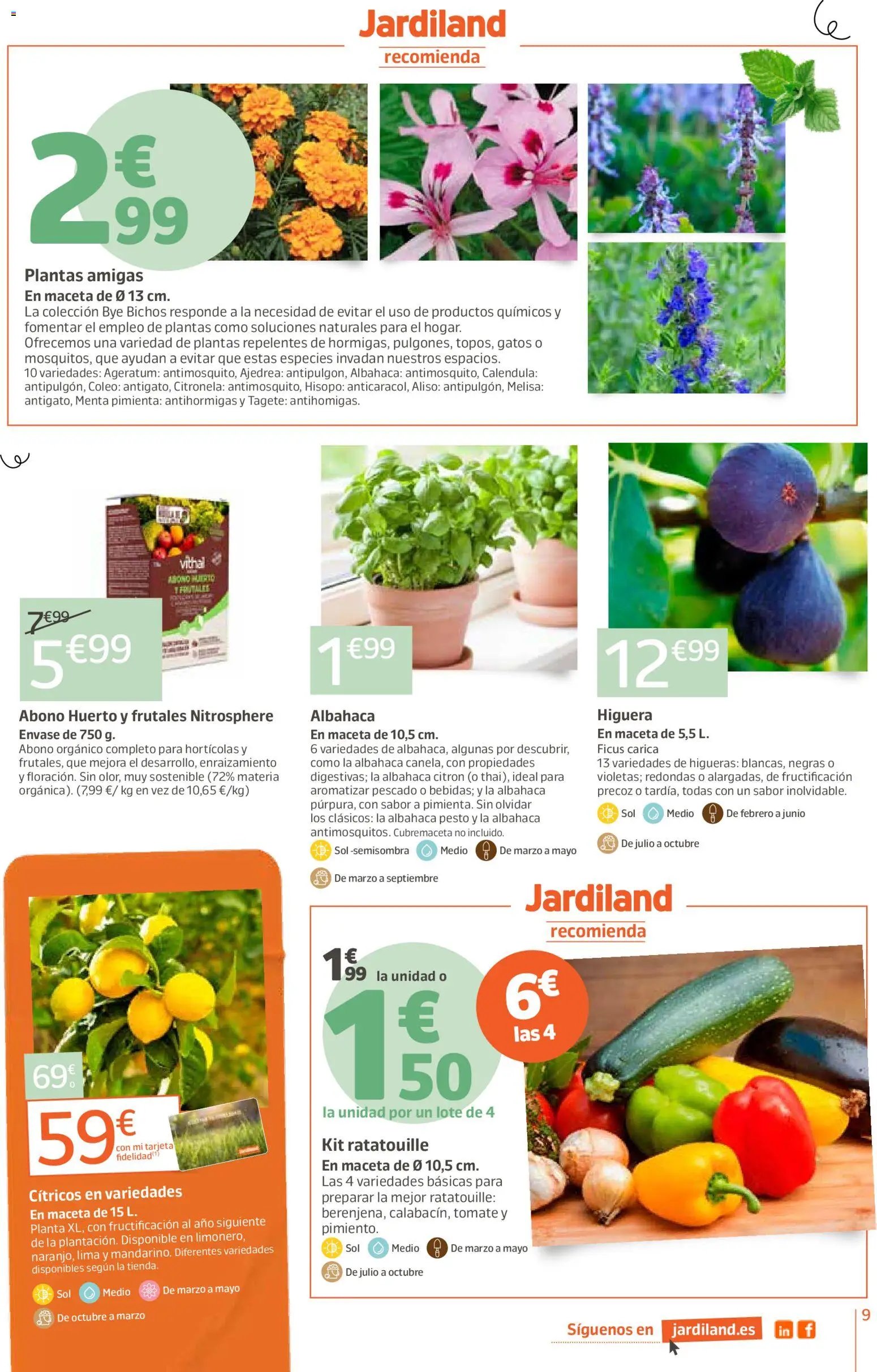 Jardiland folleto