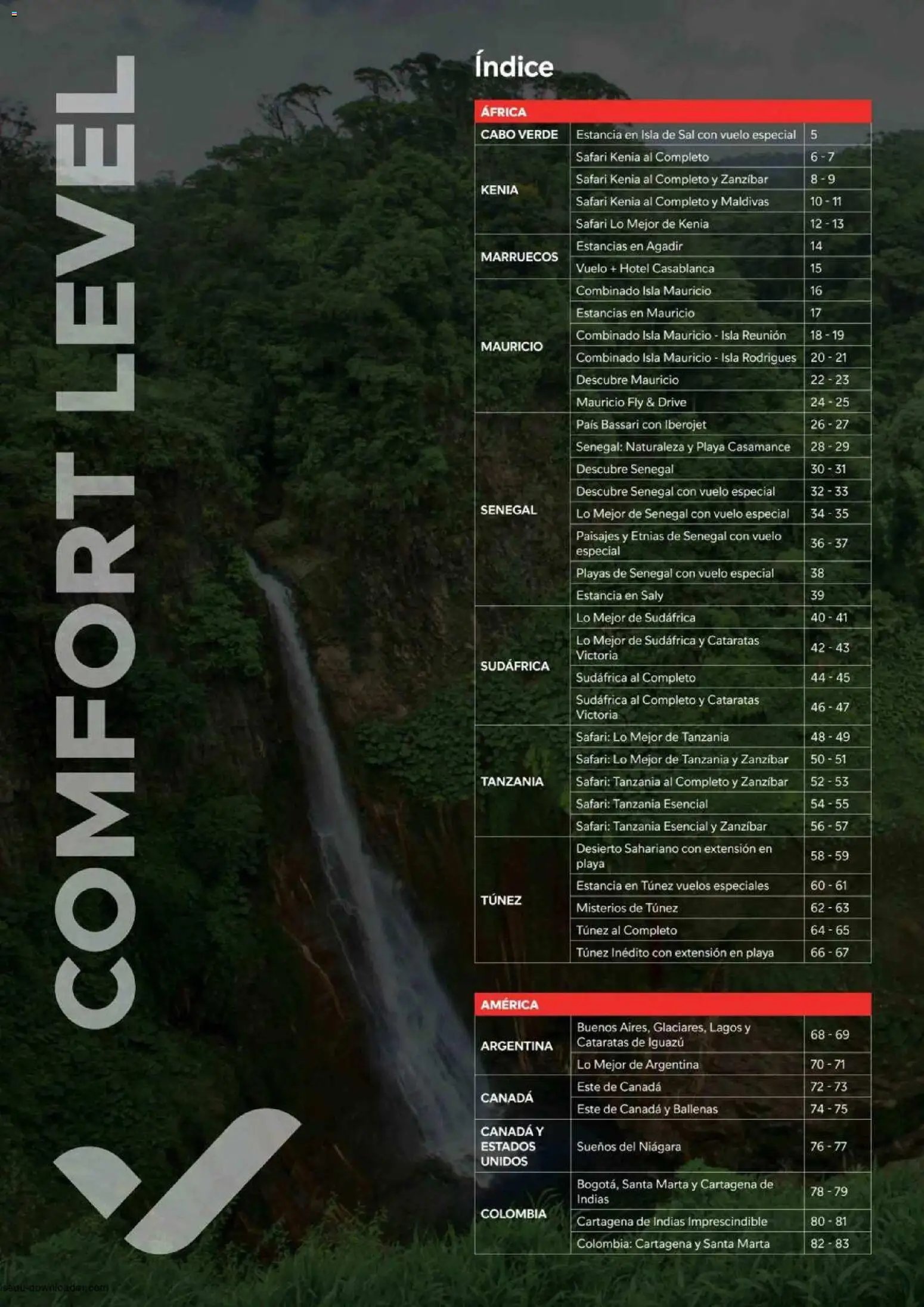Halcón Viajes Comfort level 2026