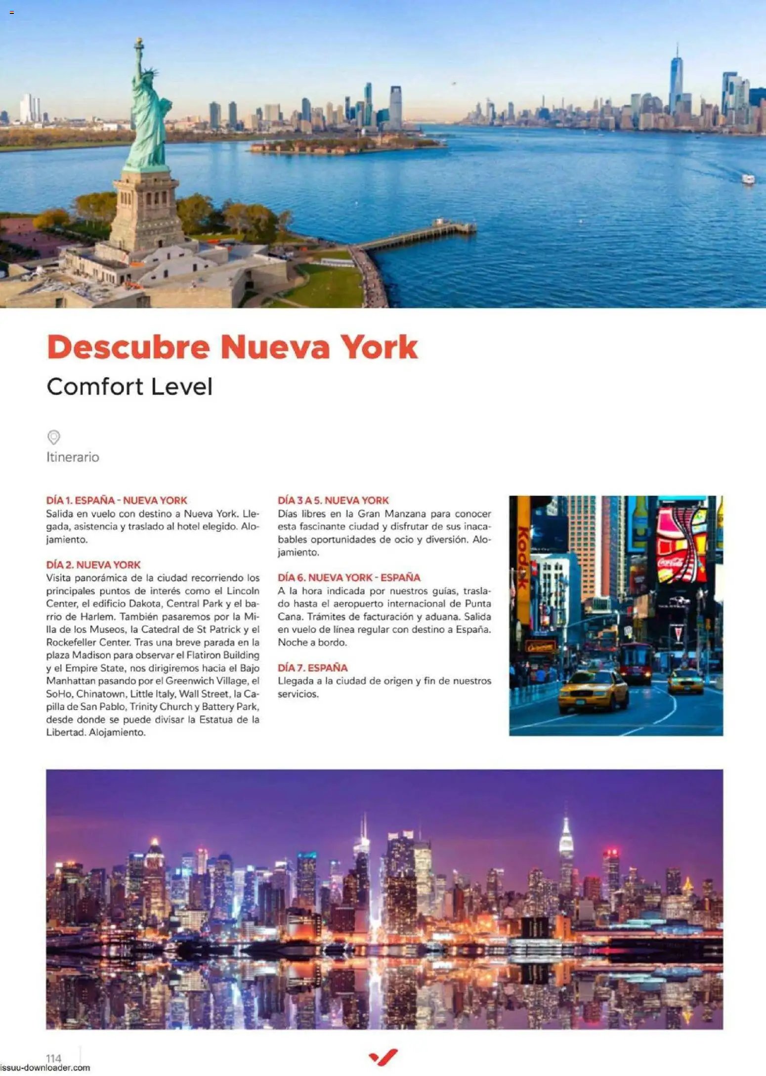 Halcón Viajes Comfort level 2026