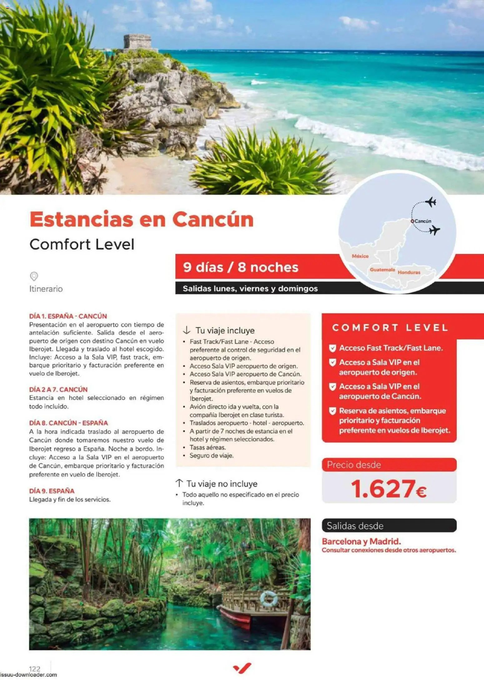 Halcón Viajes Comfort level 2026