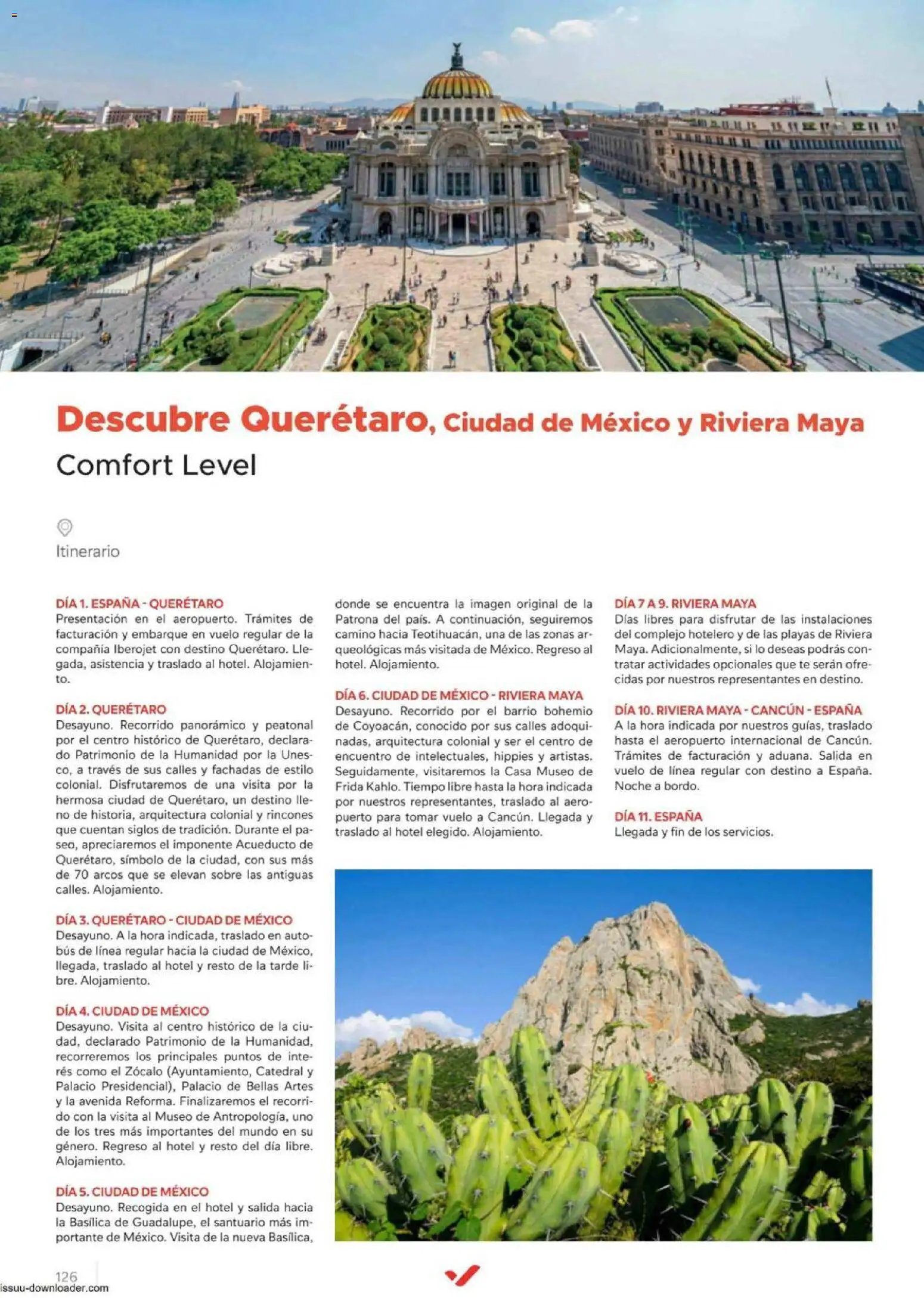 Halcón Viajes Comfort level 2026