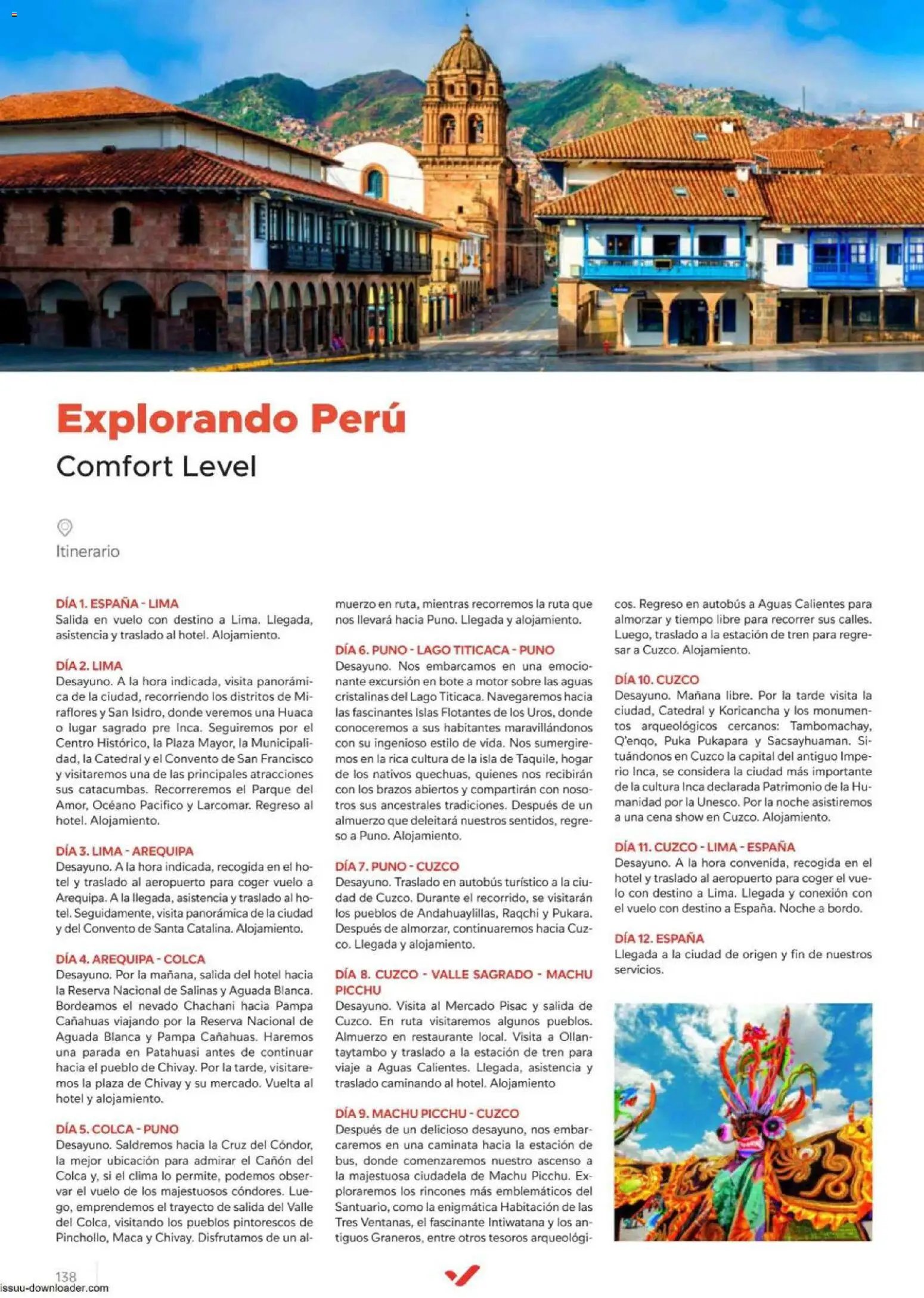 Halcón Viajes Comfort level 2026