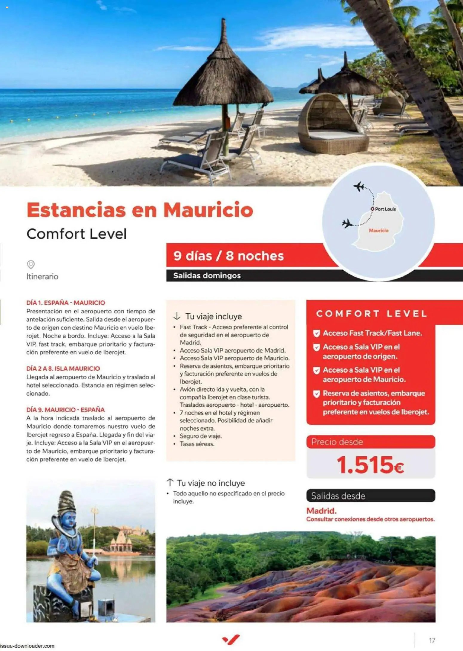 Halcón Viajes Comfort level 2026