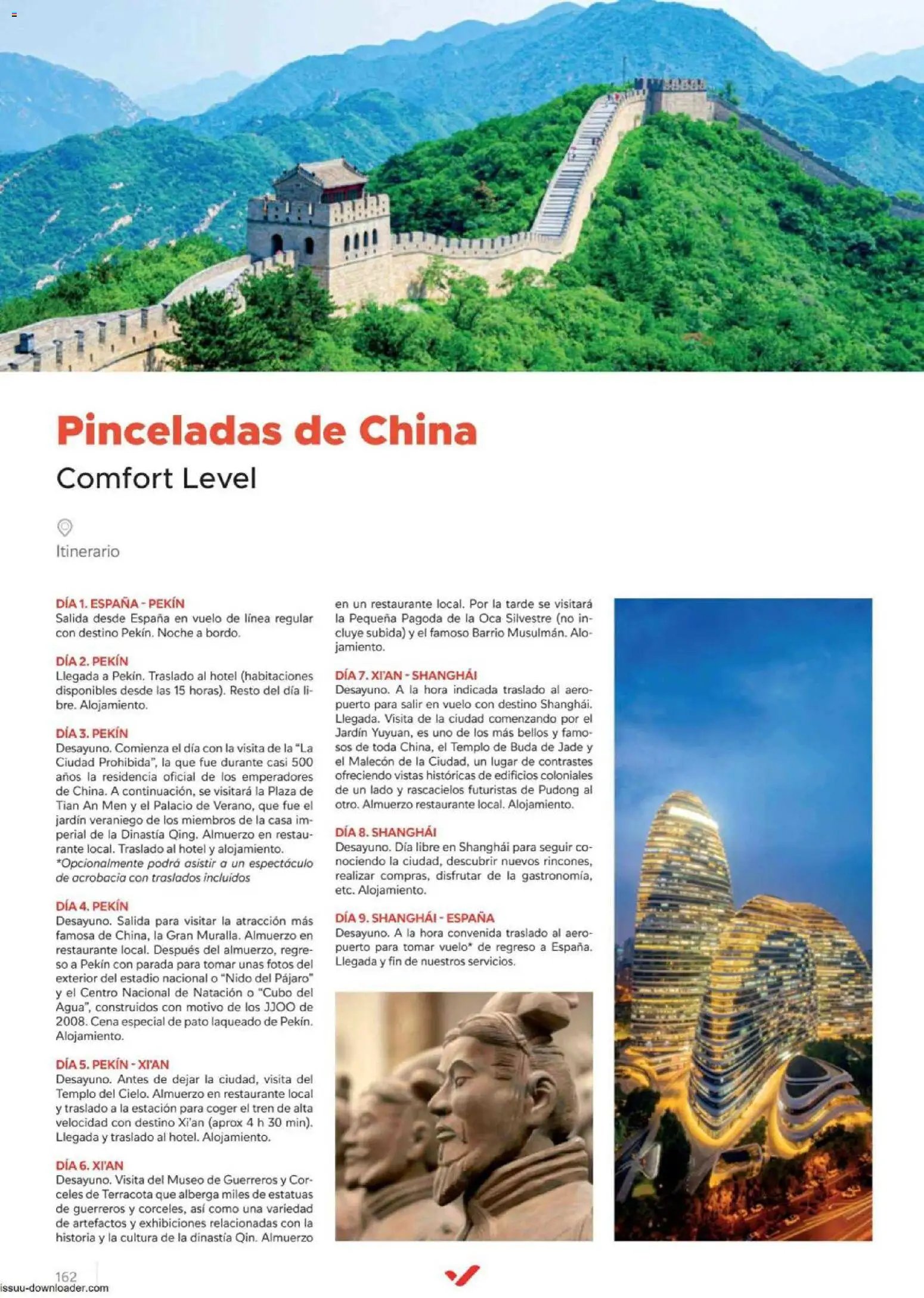 Halcón Viajes Comfort level 2026