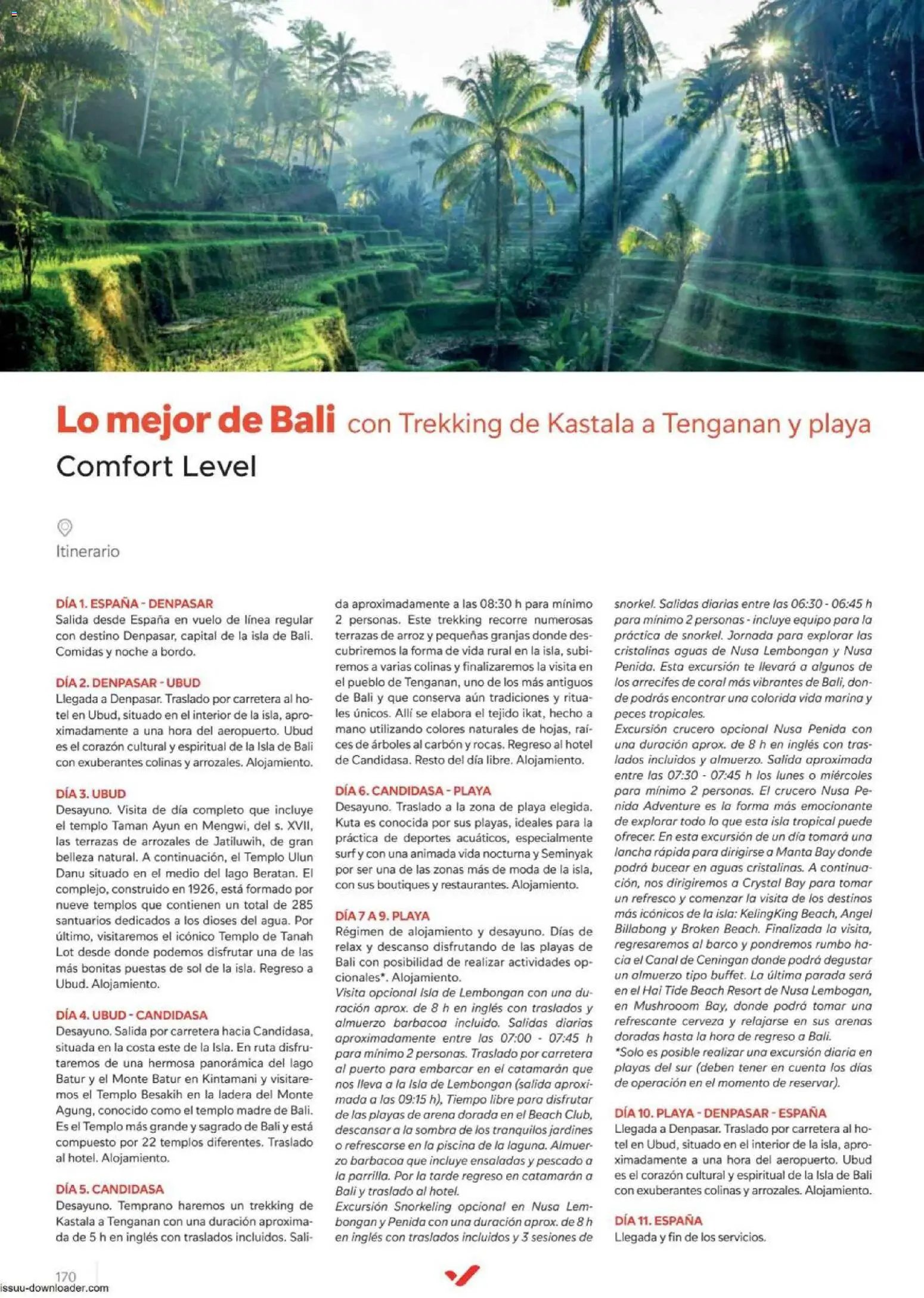 Halcón Viajes Comfort level 2026