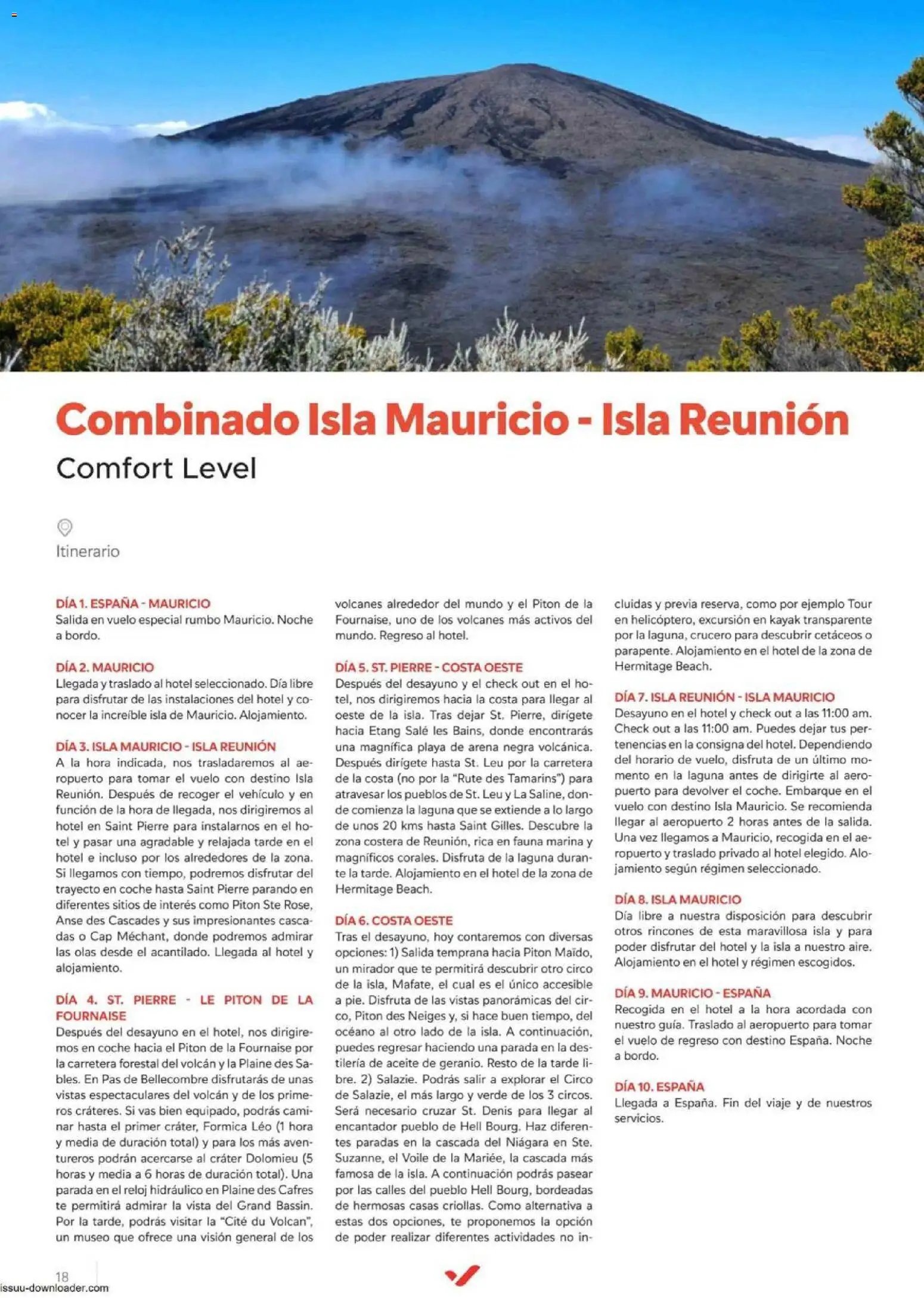Halcón Viajes Comfort level 2026