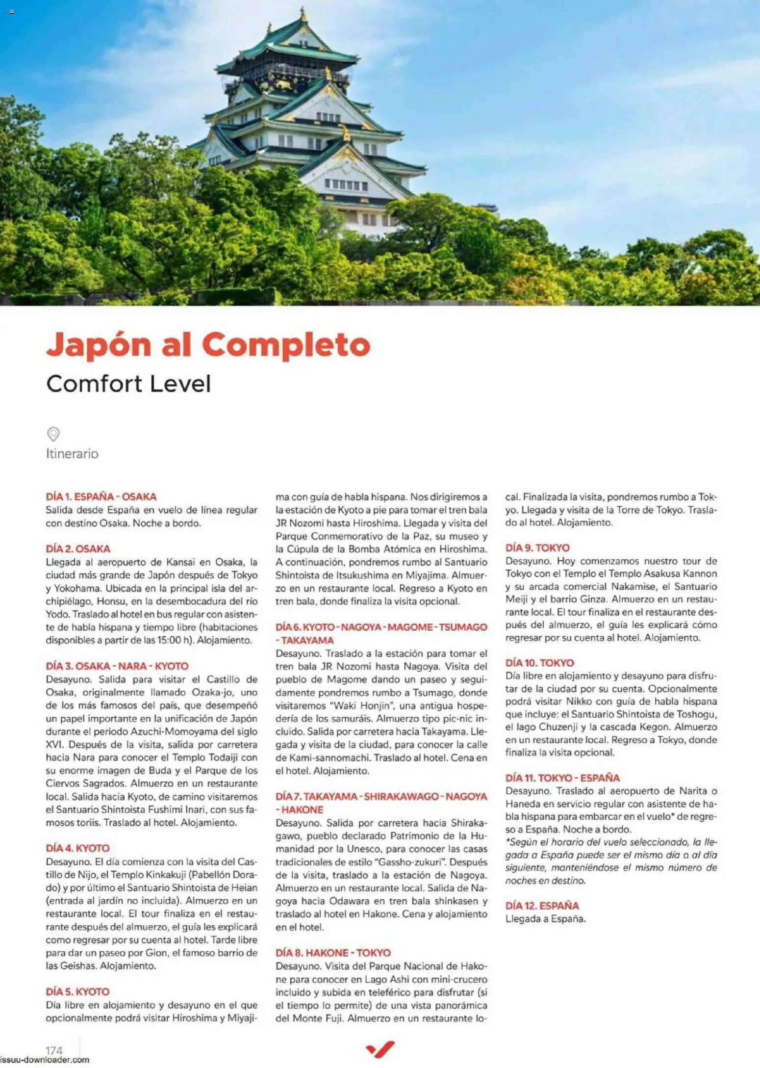 Halcón Viajes Comfort level 2026