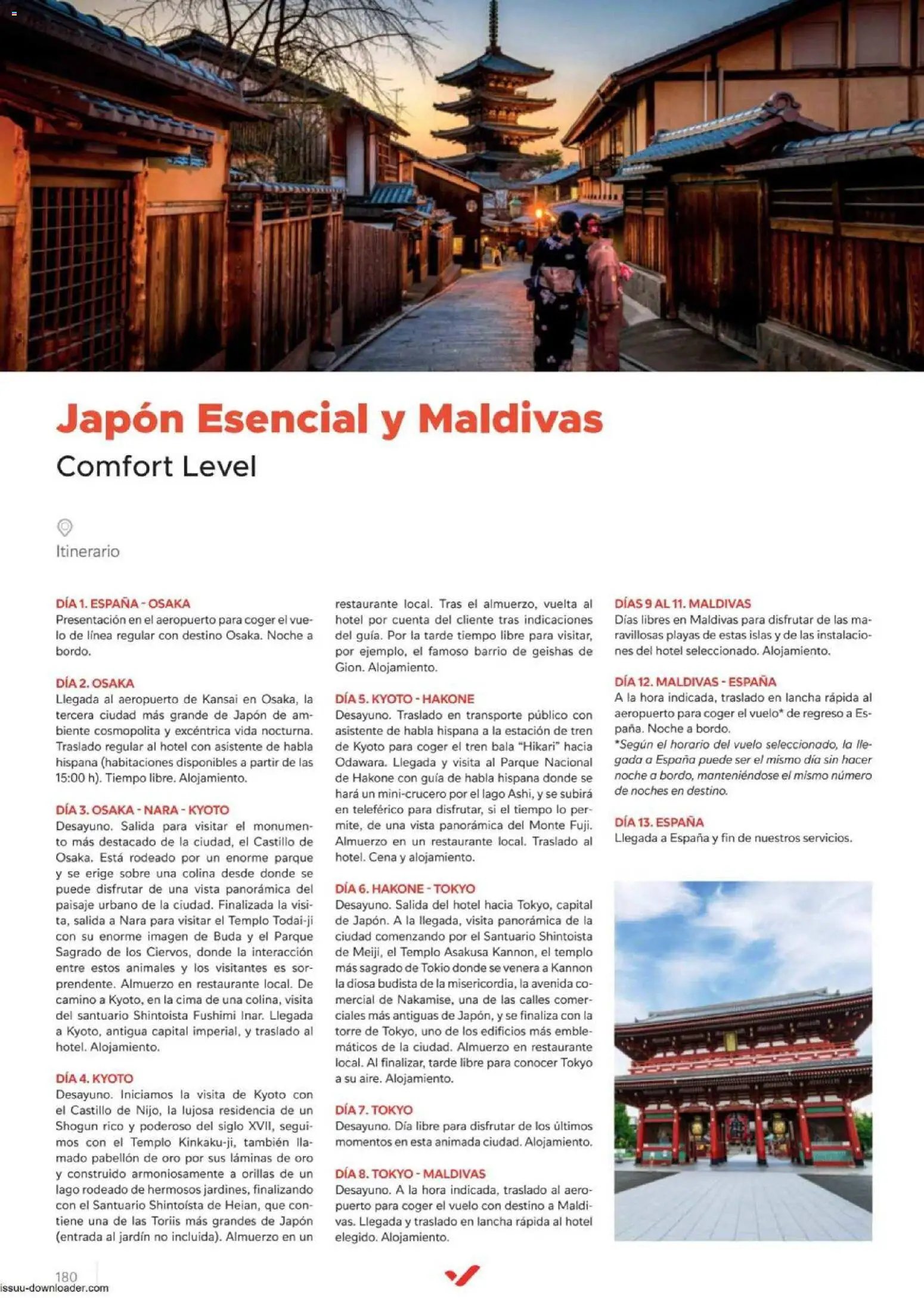 Halcón Viajes Comfort level 2026