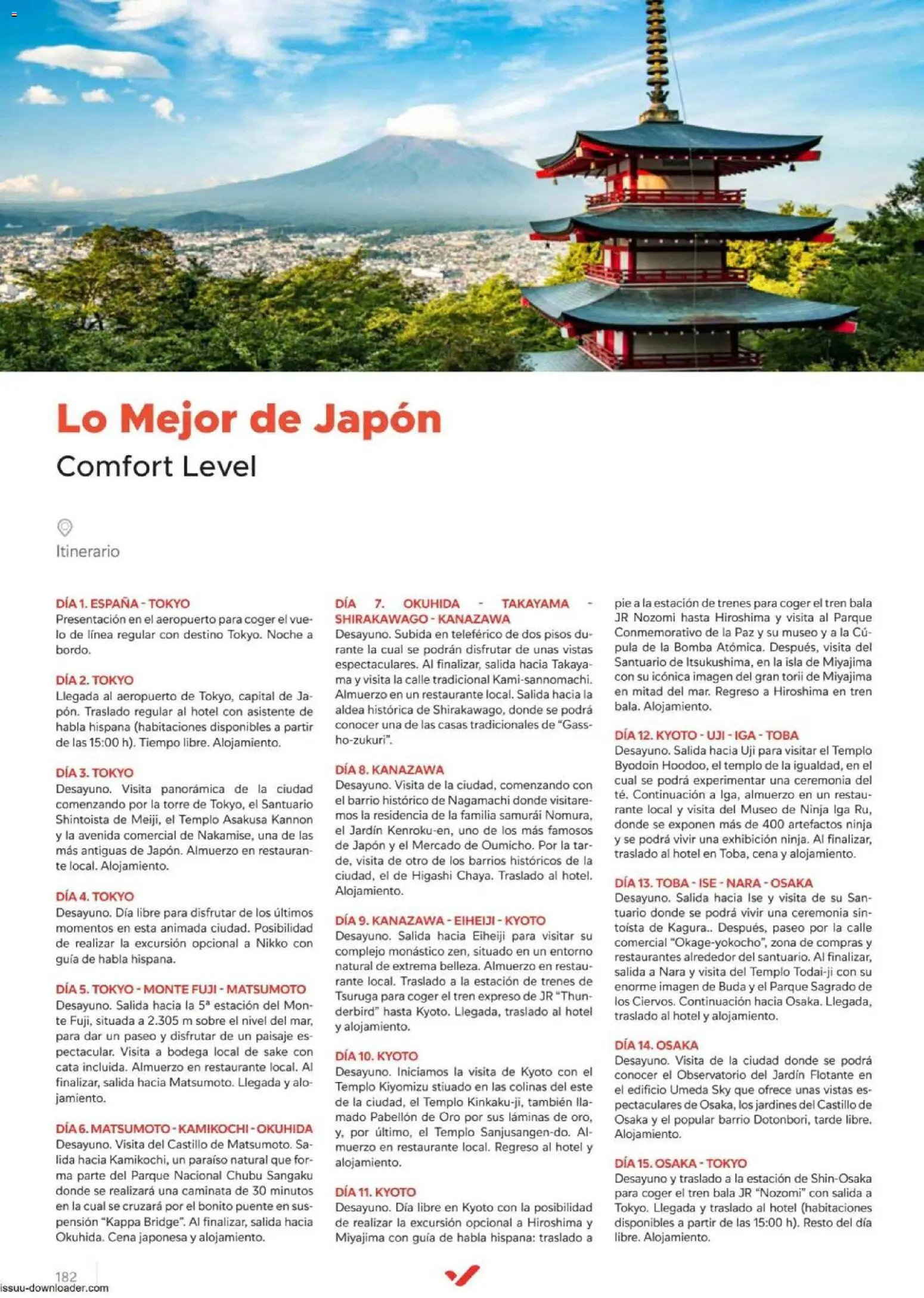 Halcón Viajes Comfort level 2026