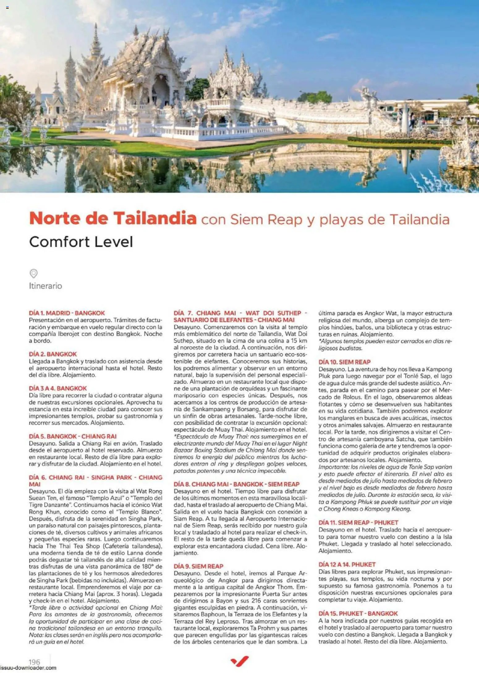 Halcón Viajes Comfort level 2026