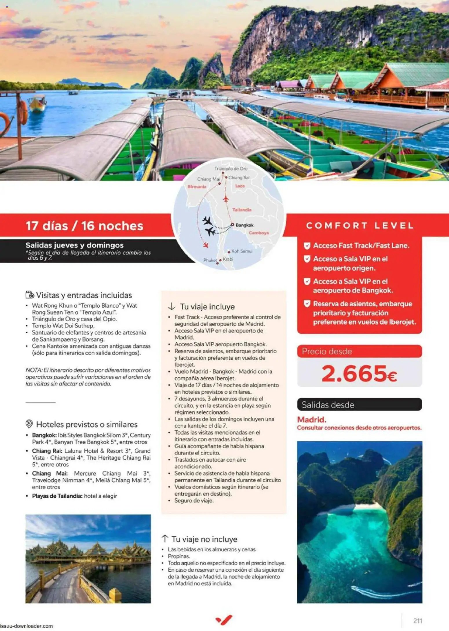 Halcón Viajes Comfort level 2026