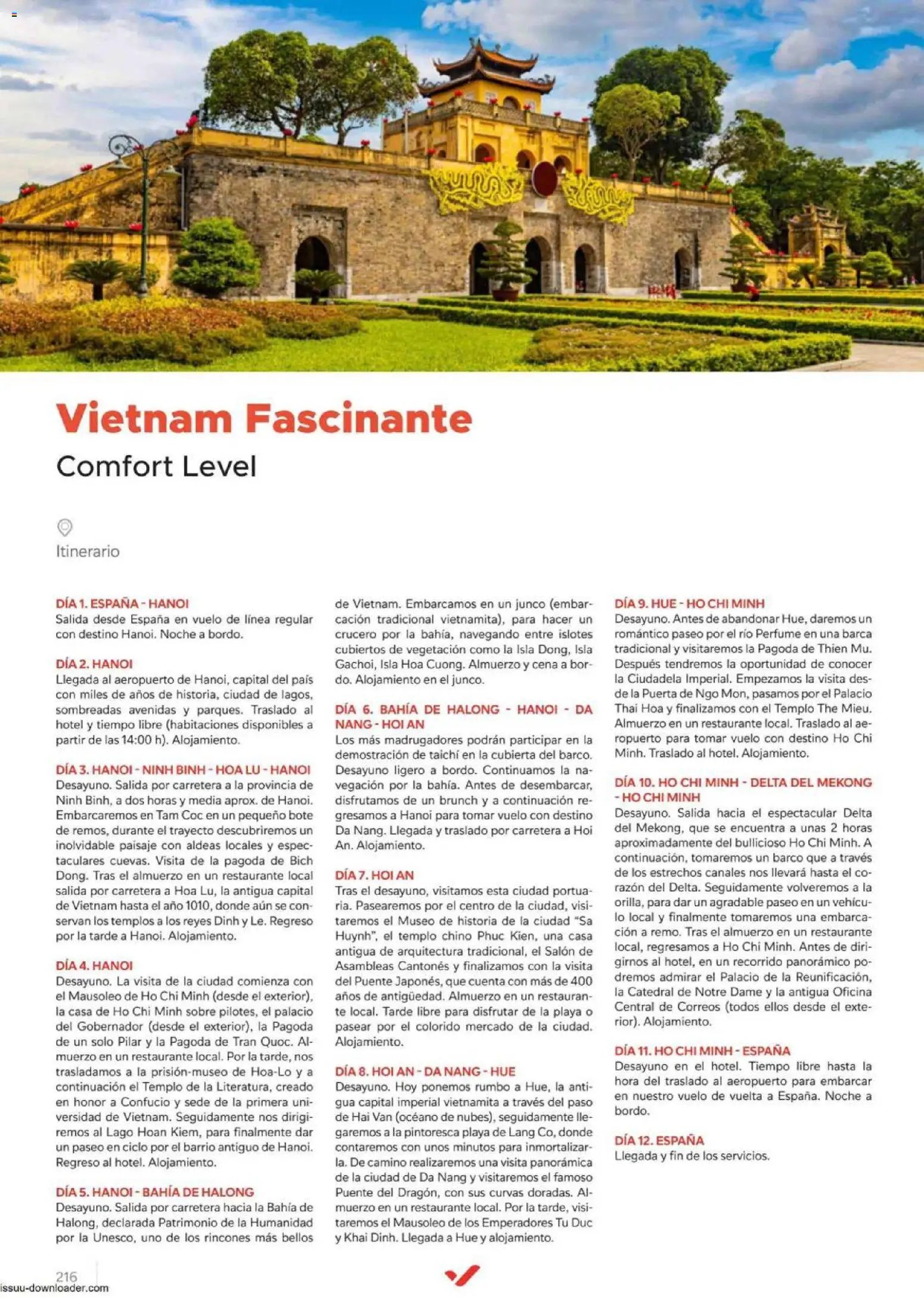 Halcón Viajes Comfort level 2026