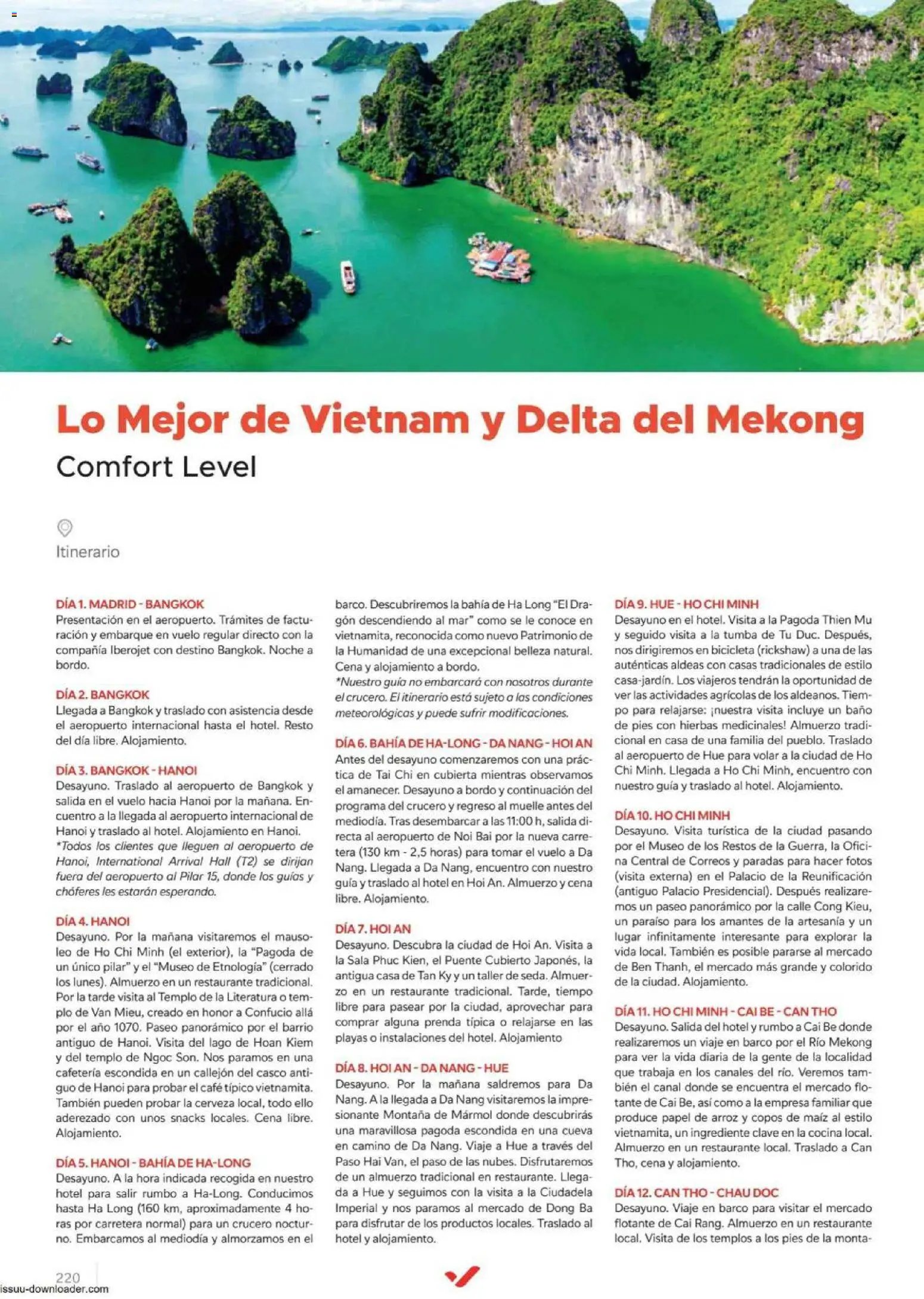 Halcón Viajes Comfort level 2026