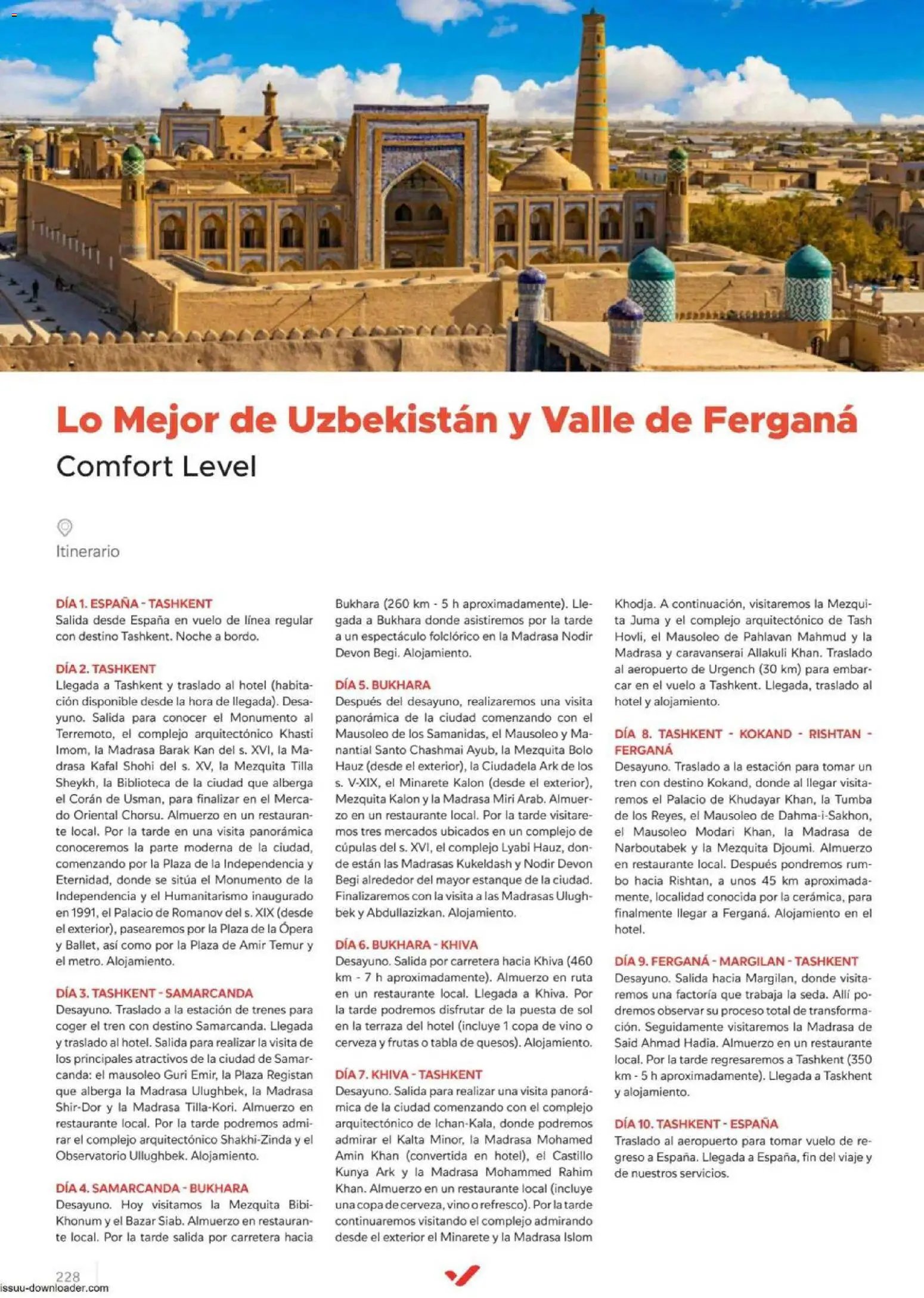 Halcón Viajes Comfort level 2026