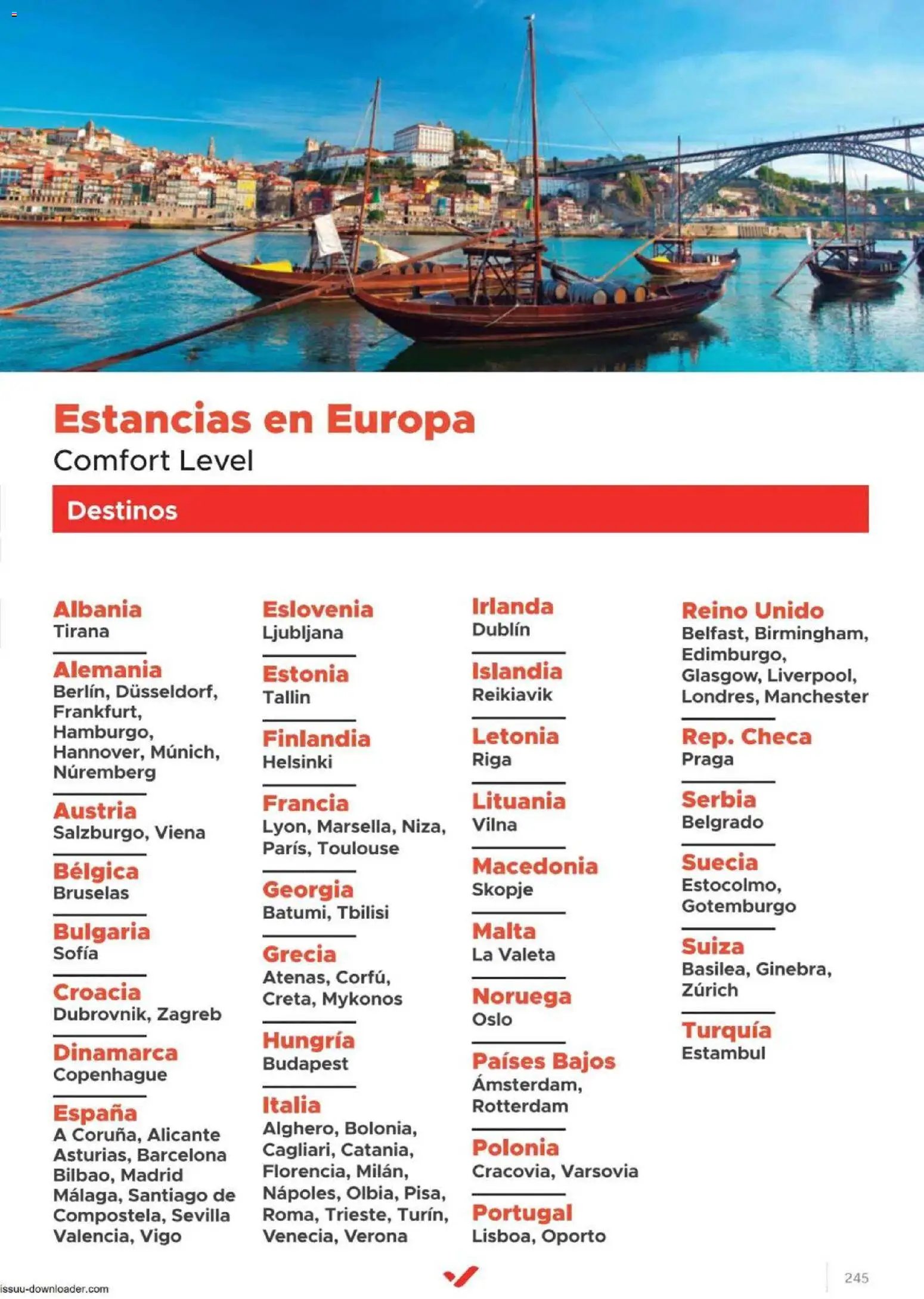 Halcón Viajes Comfort level 2026